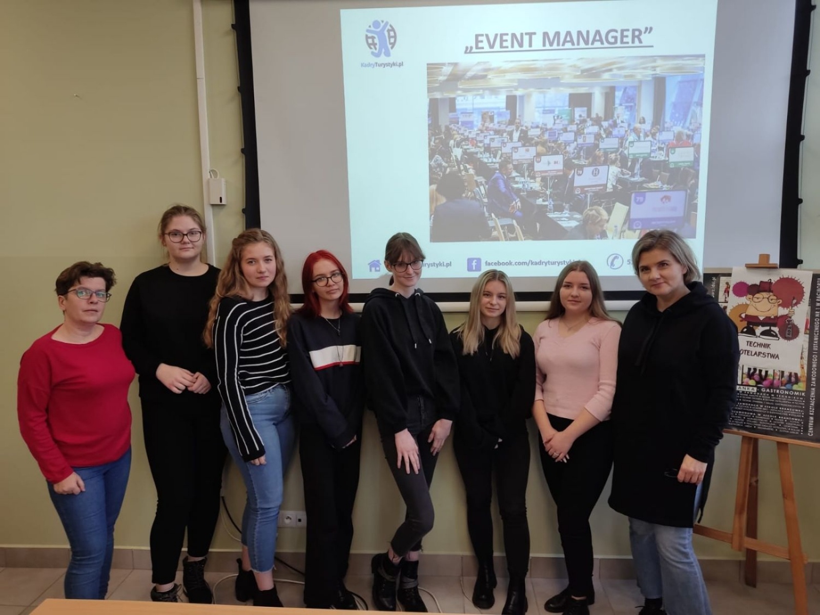 Zdjęcie w galerii na portalu naszraciborz.pl: Uczniowie CKZiU nr 1 nie mieli w styczniu odpoczynku. Byli w salonie mistrza świata! wiadomości z regionu