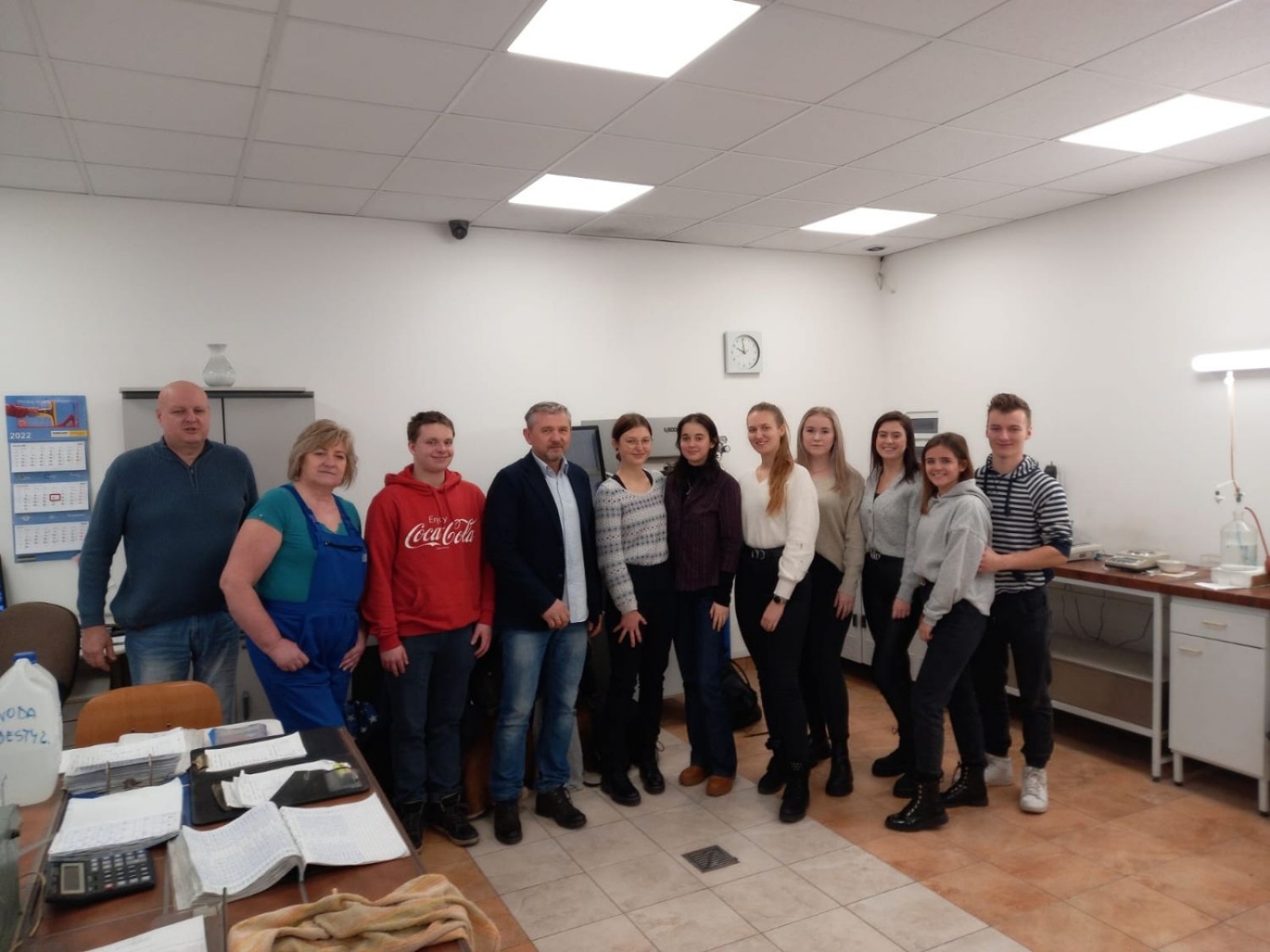 Zdjęcie w galerii na portalu naszraciborz.pl: Uczniowie CKZiU nr 1 nie mieli w styczniu odpoczynku. Byli w salonie mistrza świata! wiadomości z regionu