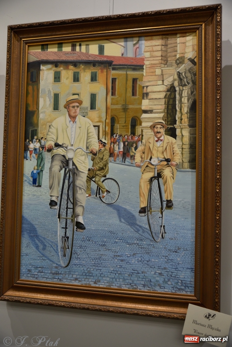 Zdjęcie w galerii na portalu naszraciborz.pl: Nie prosimy o litość. Sztuka artystów malujących ustami i nogami pokazana w Raciborzu wiadomości z regionu