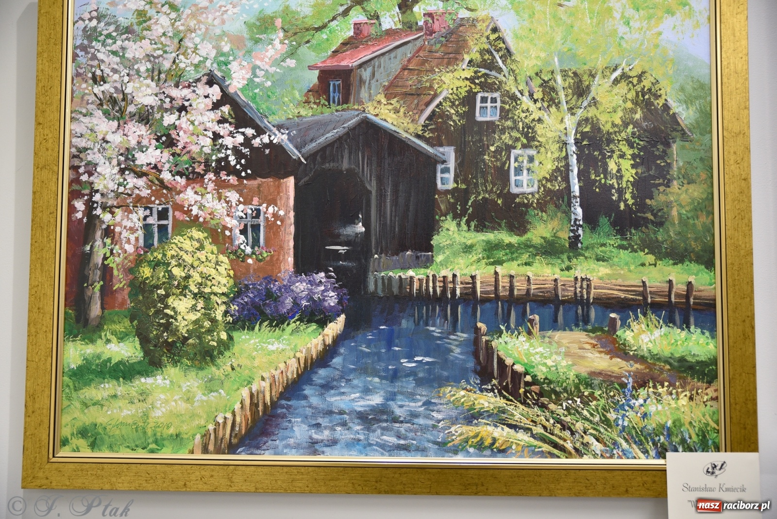 Zdjęcie w galerii na portalu naszraciborz.pl: Nie prosimy o litość. Sztuka artystów malujących ustami i nogami pokazana w Raciborzu wiadomości z regionu