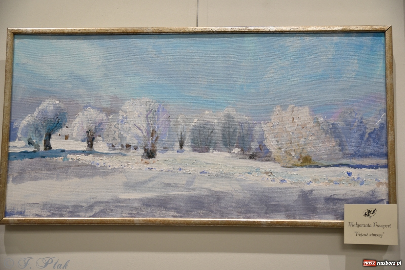 Zdjęcie w galerii na portalu naszraciborz.pl: Nie prosimy o litość. Sztuka artystów malujących ustami i nogami pokazana w Raciborzu wiadomości z regionu