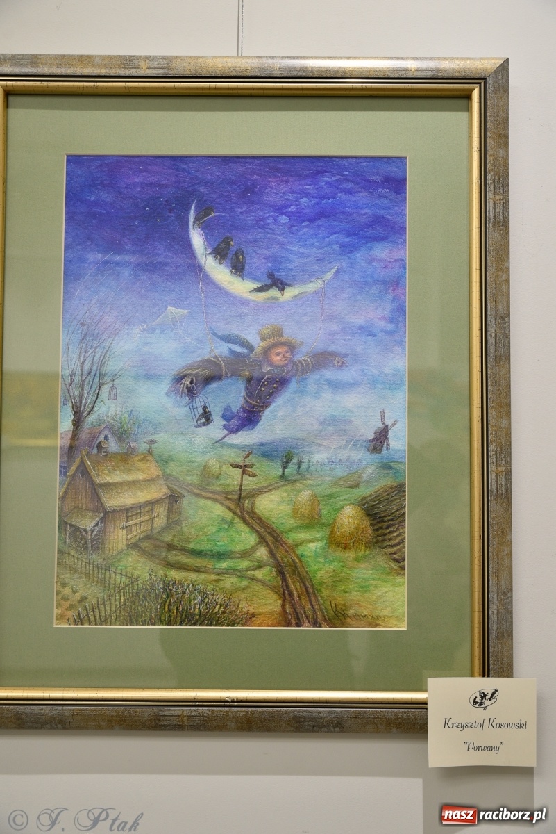 Zdjęcie w galerii na portalu naszraciborz.pl: Nie prosimy o litość. Sztuka artystów malujących ustami i nogami pokazana w Raciborzu wiadomości z regionu