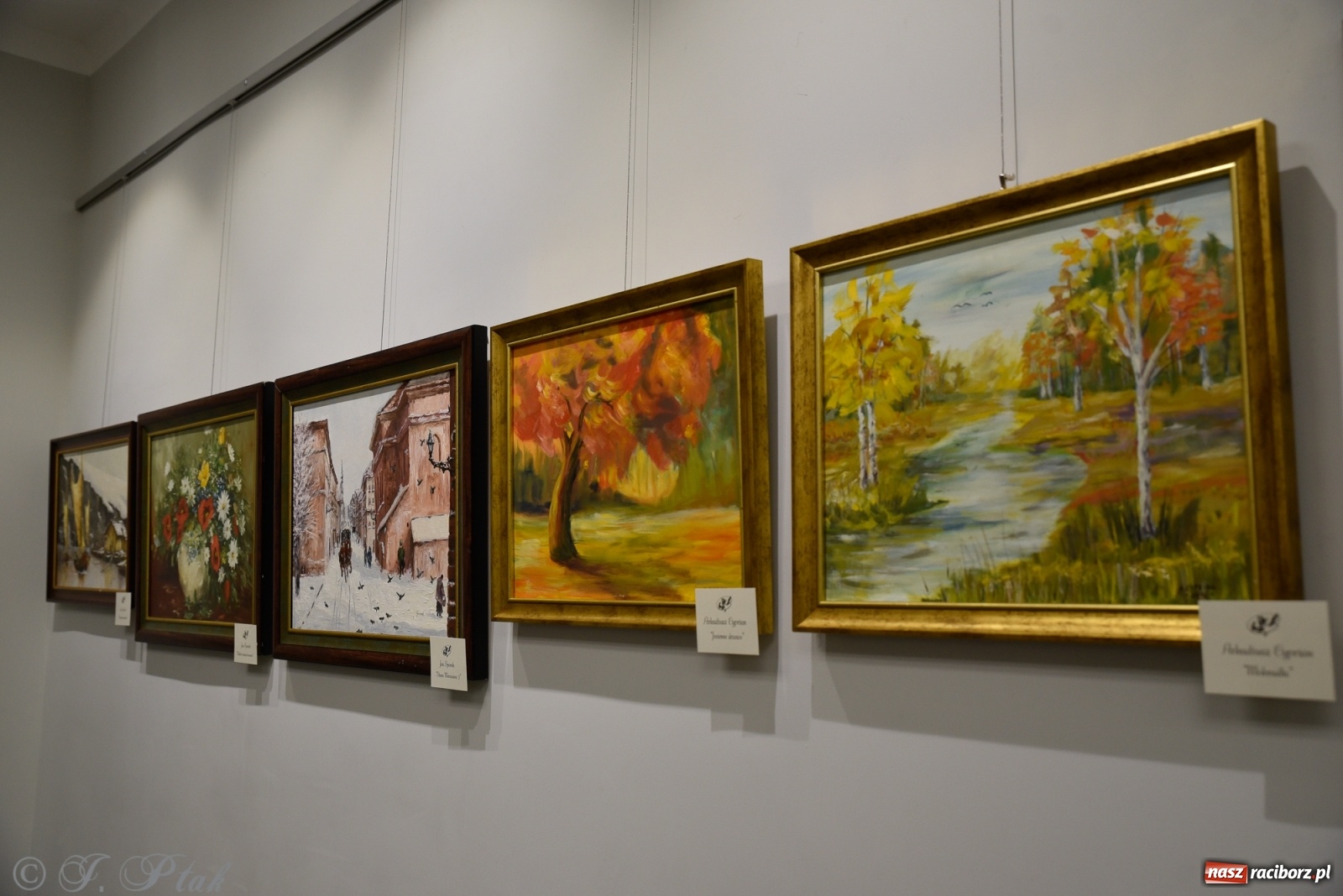 Zdjęcie w galerii na portalu naszraciborz.pl: Nie prosimy o litość. Sztuka artystów malujących ustami i nogami pokazana w Raciborzu wiadomości z regionu