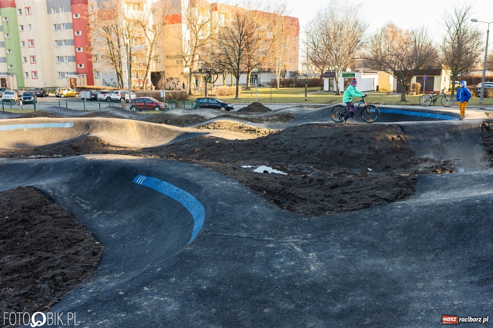 Zdjęcie w galerii na portalu naszraciborz.pl: Prawie gotowy. Tak wygląda raciborski pumptrack wiadomości z regionu