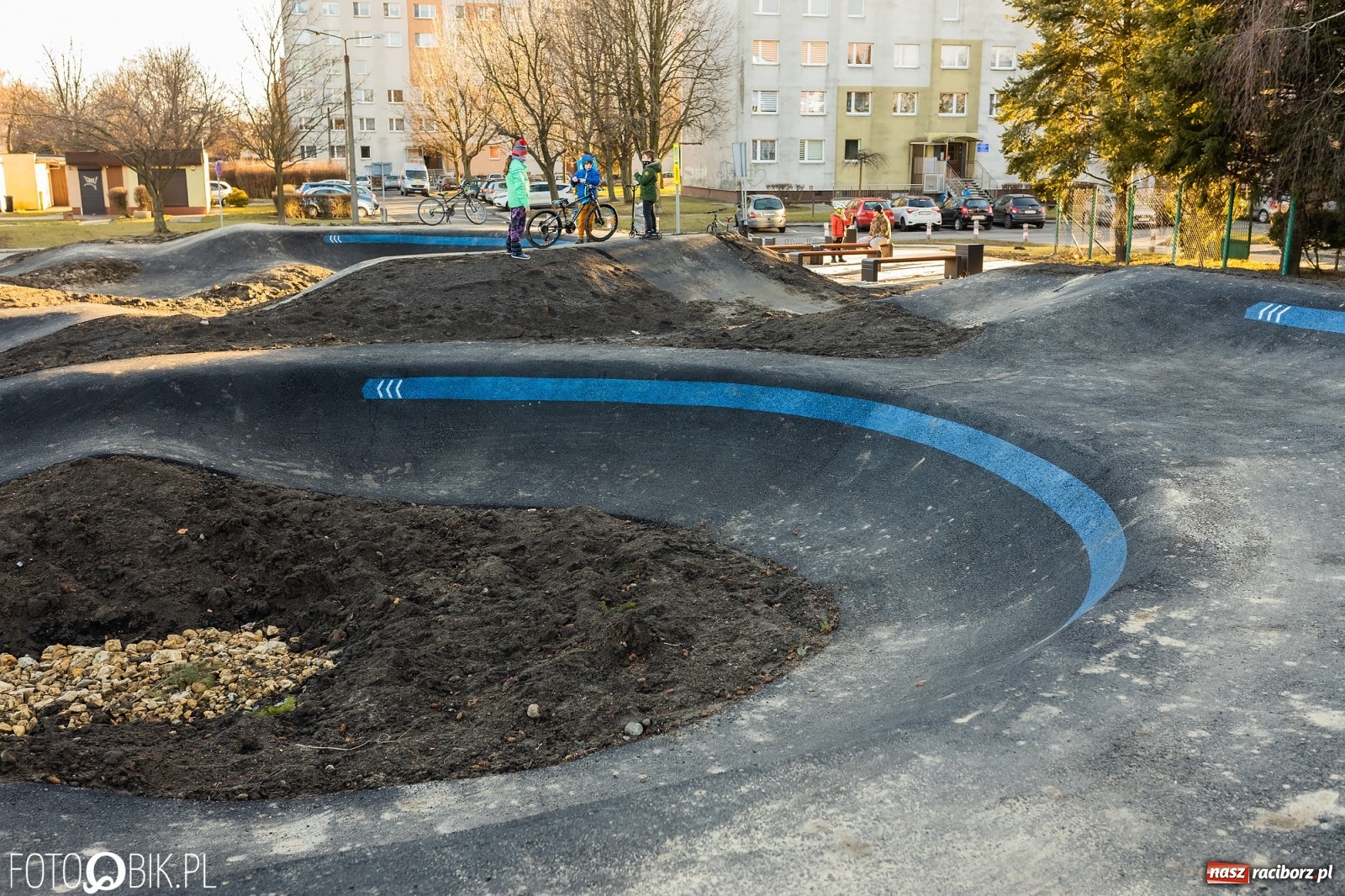 Zdjęcie w galerii na portalu naszraciborz.pl: Prawie gotowy. Tak wygląda raciborski pumptrack wiadomości z regionu