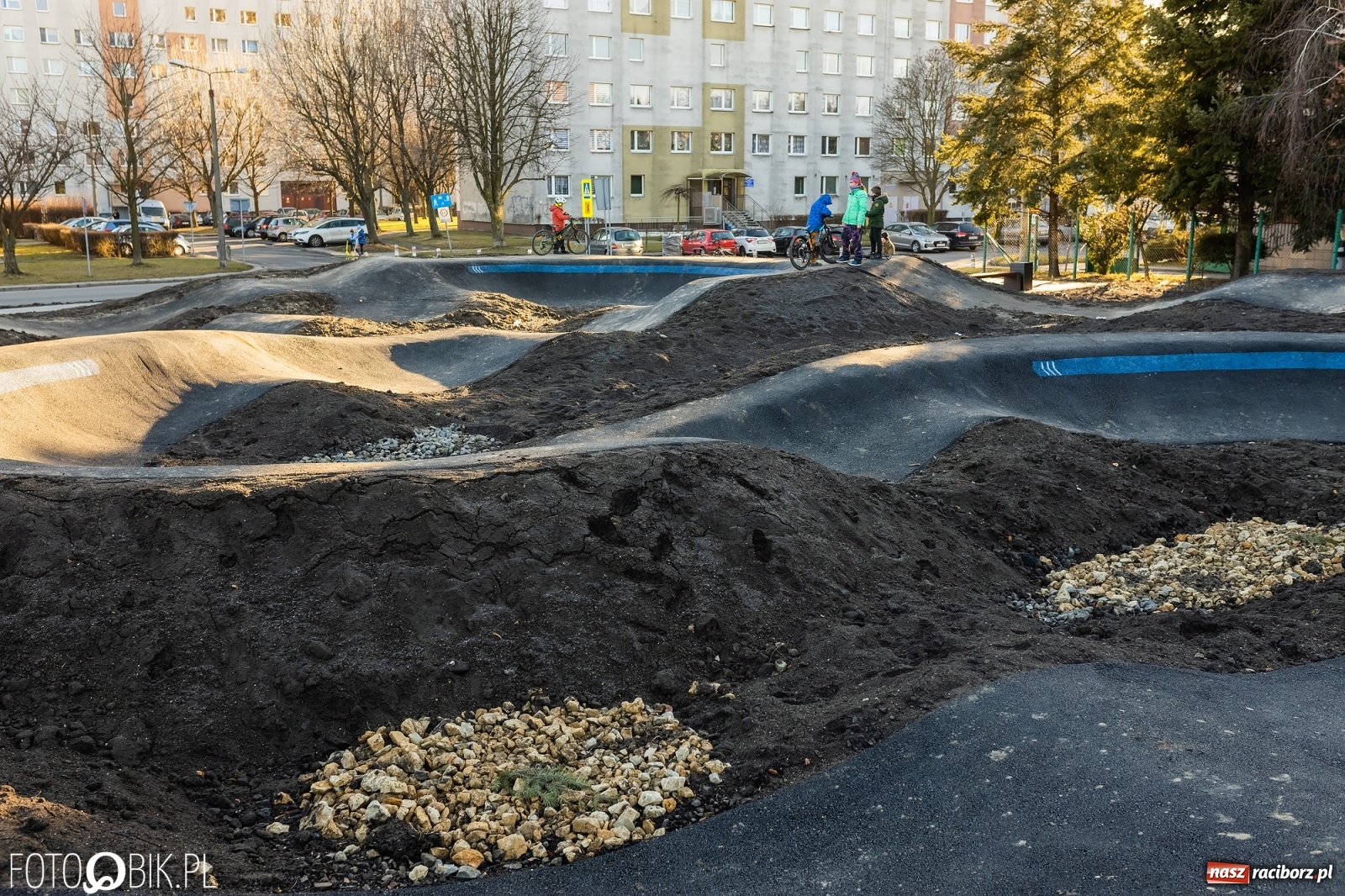Zdjęcie w galerii na portalu naszraciborz.pl: Prawie gotowy. Tak wygląda raciborski pumptrack wiadomości z regionu