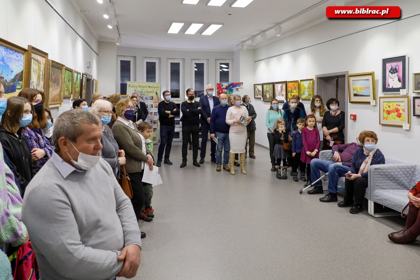 Zdjęcie w galerii na portalu naszraciborz.pl: Czterech artystów pokazało swoje umiejętności na wyjątkowym wernisażu [relacja MIPBP] wiadomości z regionu