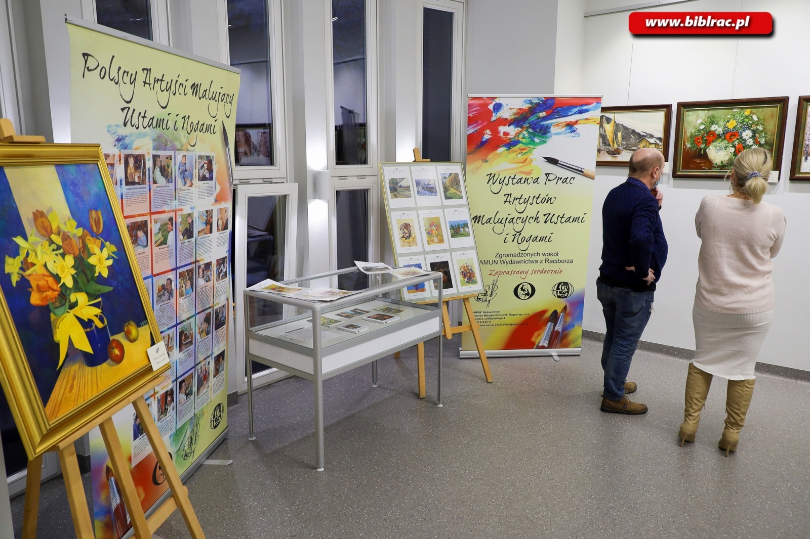 Zdjęcie w galerii na portalu naszraciborz.pl: Czterech artystów pokazało swoje umiejętności na wyjątkowym wernisażu [relacja MIPBP] wiadomości z regionu