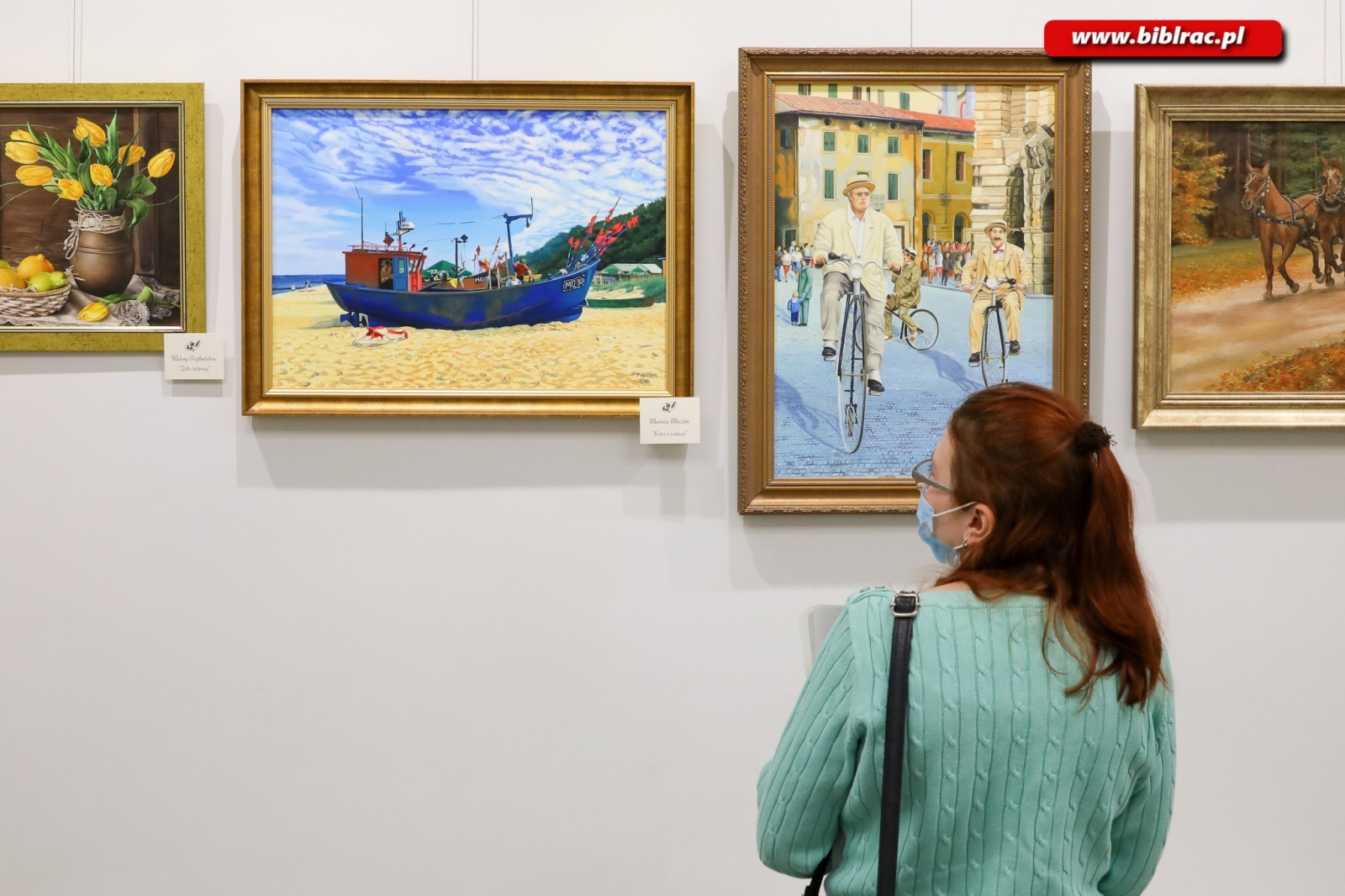 Zdjęcie w galerii na portalu naszraciborz.pl: Czterech artystów pokazało swoje umiejętności na wyjątkowym wernisażu [relacja MIPBP] wiadomości z regionu