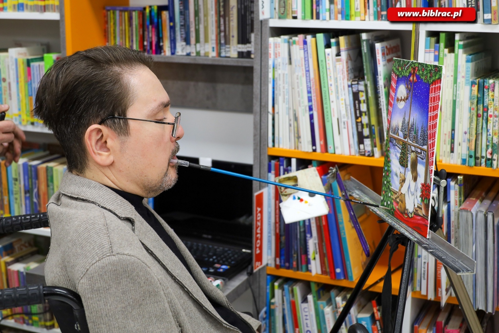 Zdjęcie w galerii na portalu naszraciborz.pl: Czterech artystów pokazało swoje umiejętności na wyjątkowym wernisażu [relacja MIPBP] wiadomości z regionu