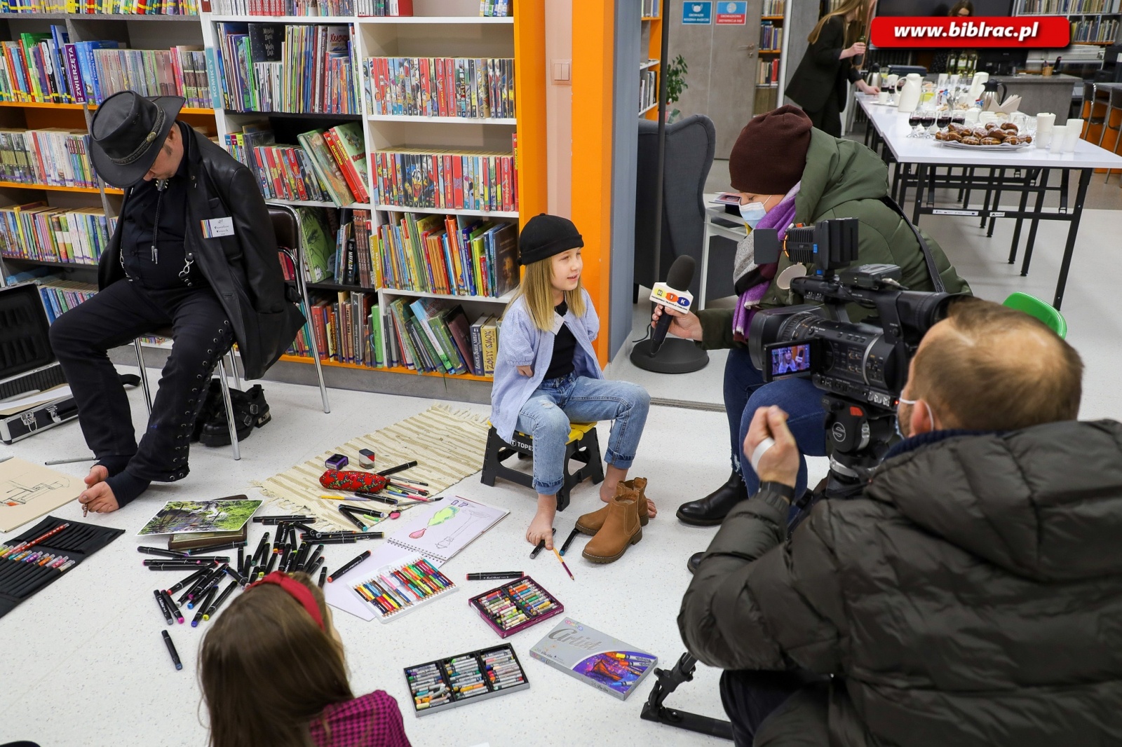 Zdjęcie w galerii na portalu naszraciborz.pl: Czterech artystów pokazało swoje umiejętności na wyjątkowym wernisażu [relacja MIPBP] wiadomości z regionu