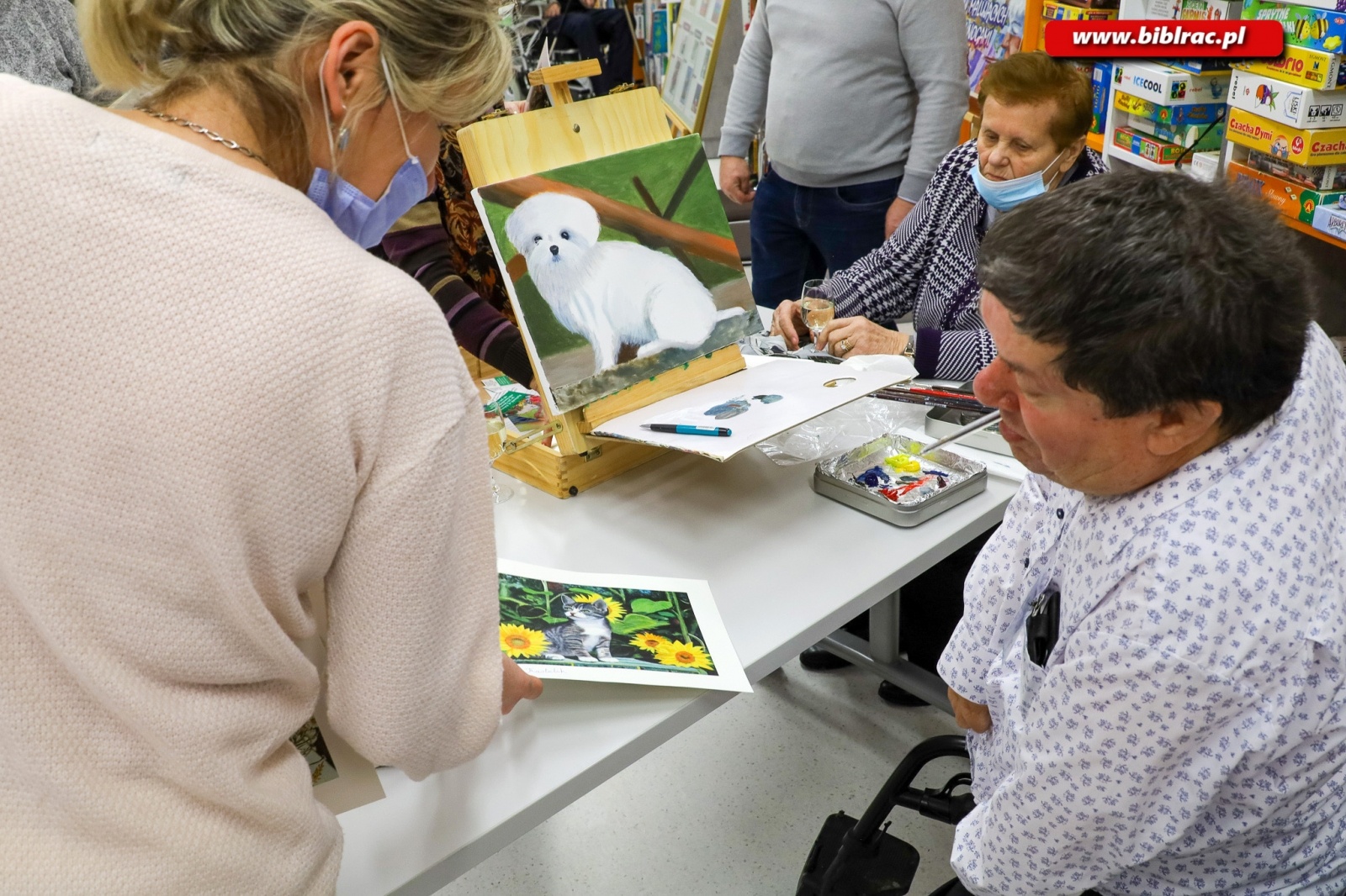 Zdjęcie w galerii na portalu naszraciborz.pl: Czterech artystów pokazało swoje umiejętności na wyjątkowym wernisażu [relacja MIPBP] wiadomości z regionu