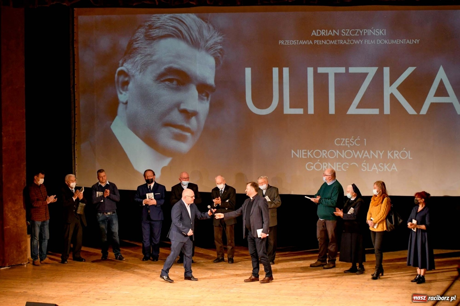 Zdjęcie w galerii na portalu naszraciborz.pl: Niekoronowany król Górnego Śląska. Ulitzka po premierze wiadomości z regionu