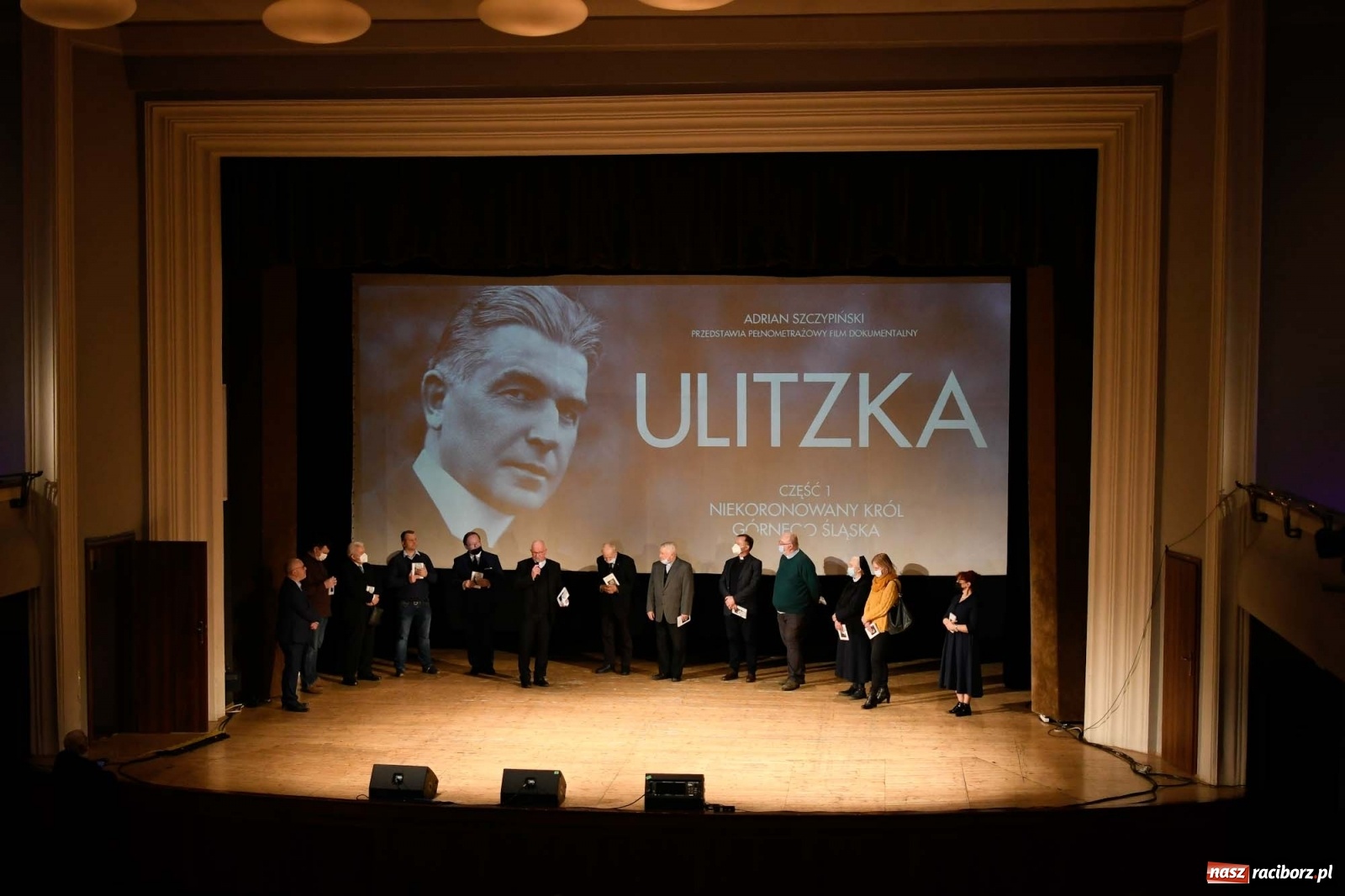 Zdjęcie w galerii na portalu naszraciborz.pl: Niekoronowany król Górnego Śląska. Ulitzka po premierze wiadomości z regionu