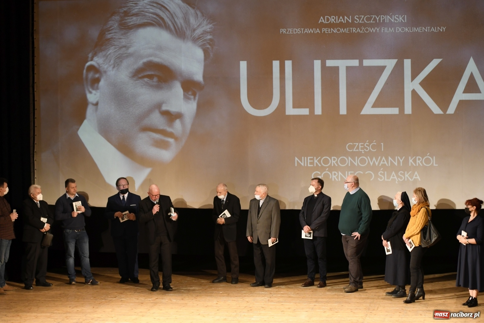 Zdjęcie w galerii na portalu naszraciborz.pl: Niekoronowany król Górnego Śląska. Ulitzka po premierze wiadomości z regionu