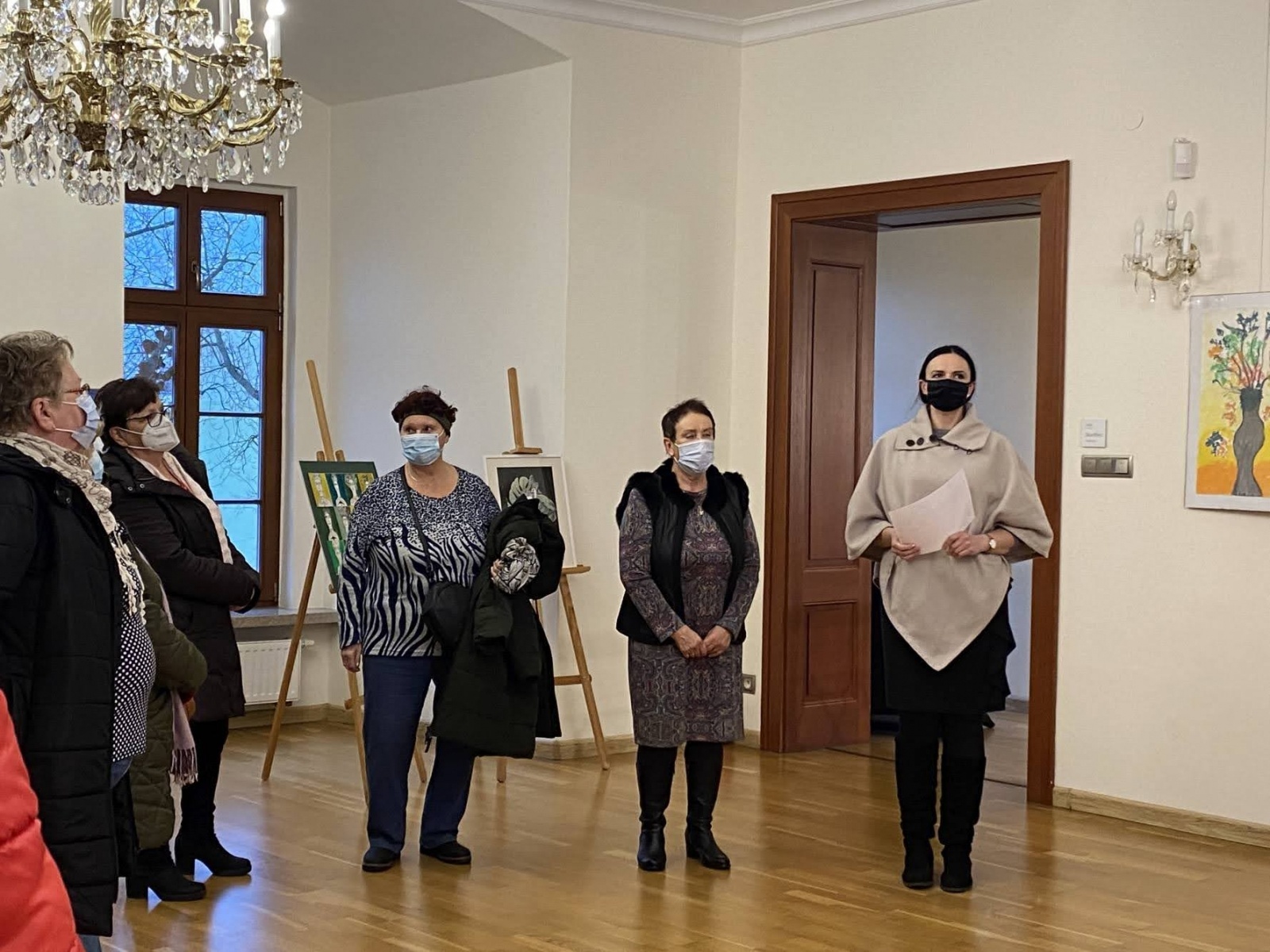 Zdjęcie w galerii na portalu naszraciborz.pl: Pokonać chorobę i samotność sztuką - finisaż wystawy za nami wiadomości z regionu