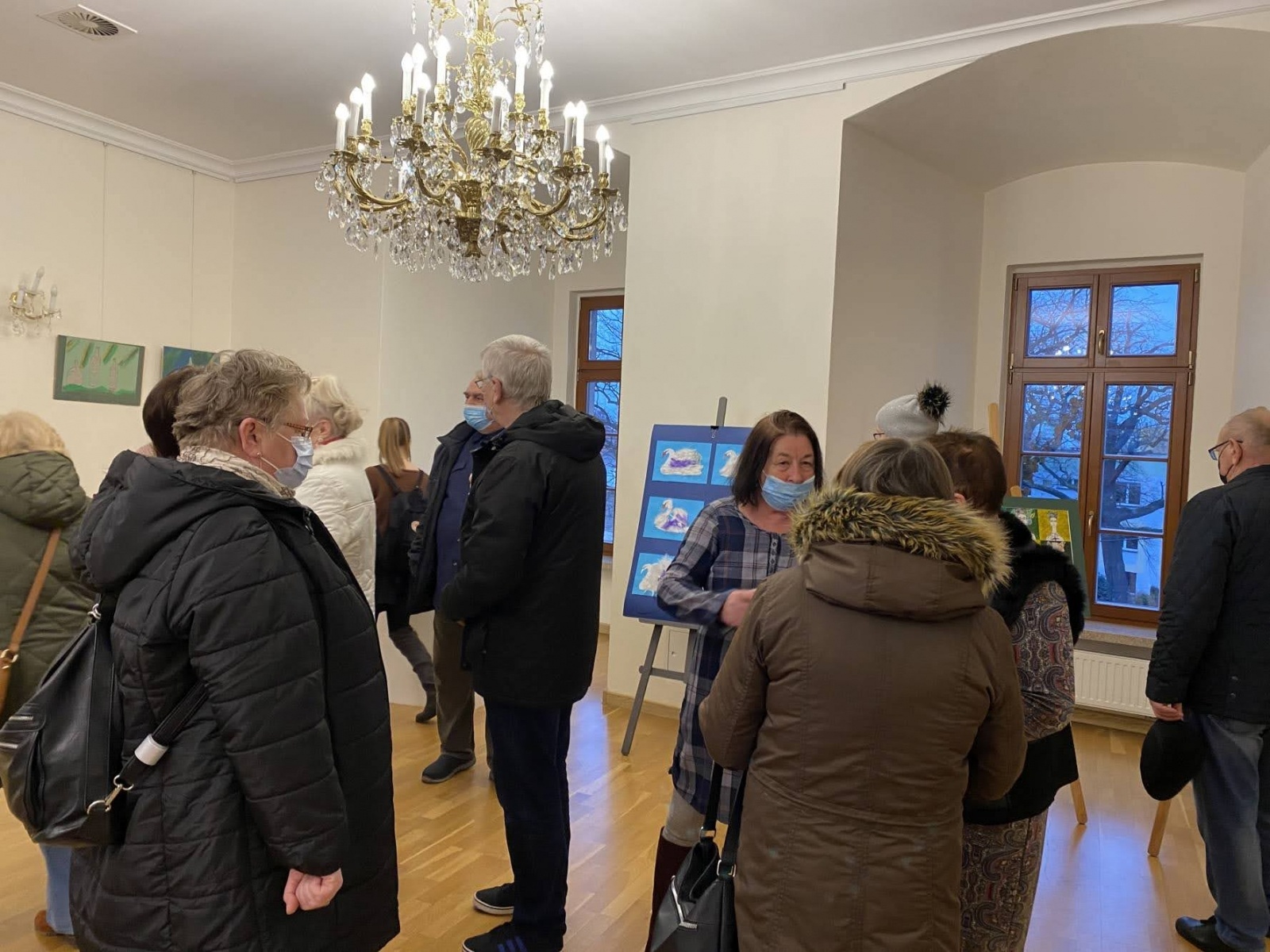 Zdjęcie w galerii na portalu naszraciborz.pl: Pokonać chorobę i samotność sztuką - finisaż wystawy za nami wiadomości z regionu