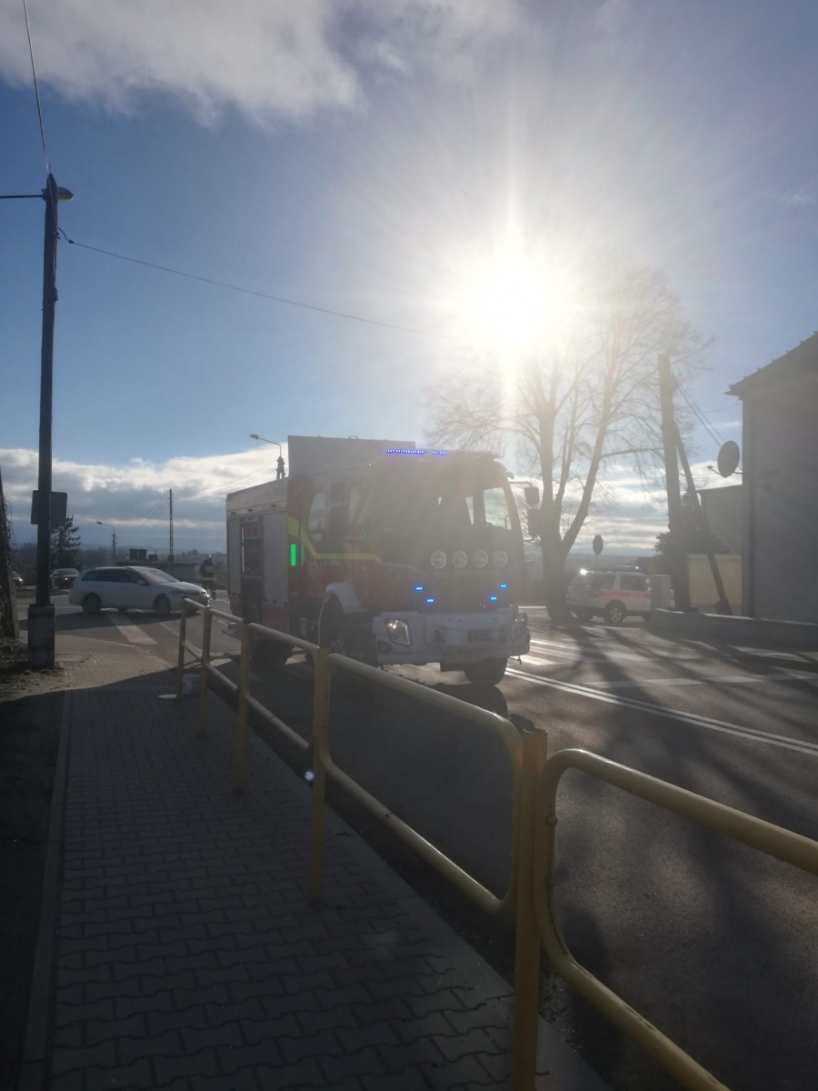 Zdjęcie w galerii na portalu naszraciborz.pl: Raport 998. Volkswagen i audi zderzyły się w Bieńkowicach [FOTO] wiadomości z regionu