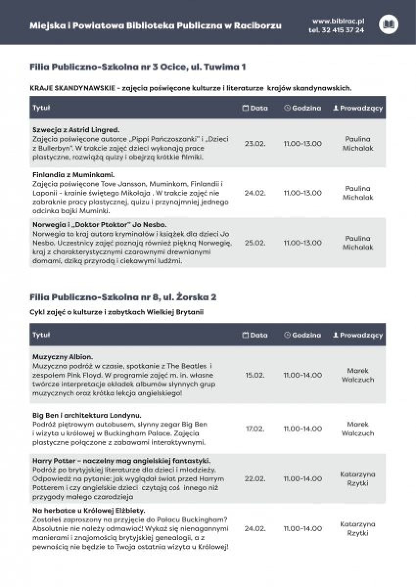 Zdjęcie w galerii na portalu naszraciborz.pl: Zima w mieście. Sprawdź ofertę na ferie wiadomości z regionu