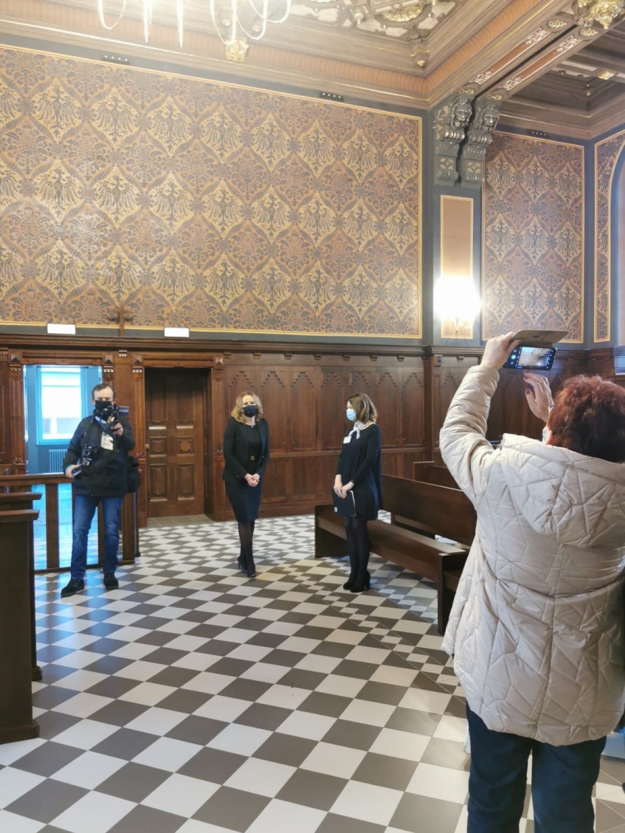 Zdjęcie w galerii na portalu naszraciborz.pl: Raciborzanie mogli zwiedzić odnowiony dawny Sąd Krajowy [WIDEO] wiadomości z regionu