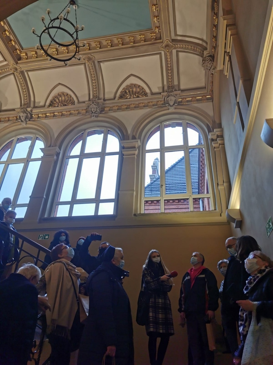 Zdjęcie w galerii na portalu naszraciborz.pl: Raciborzanie mogli zwiedzić odnowiony dawny Sąd Krajowy [WIDEO] wiadomości z regionu
