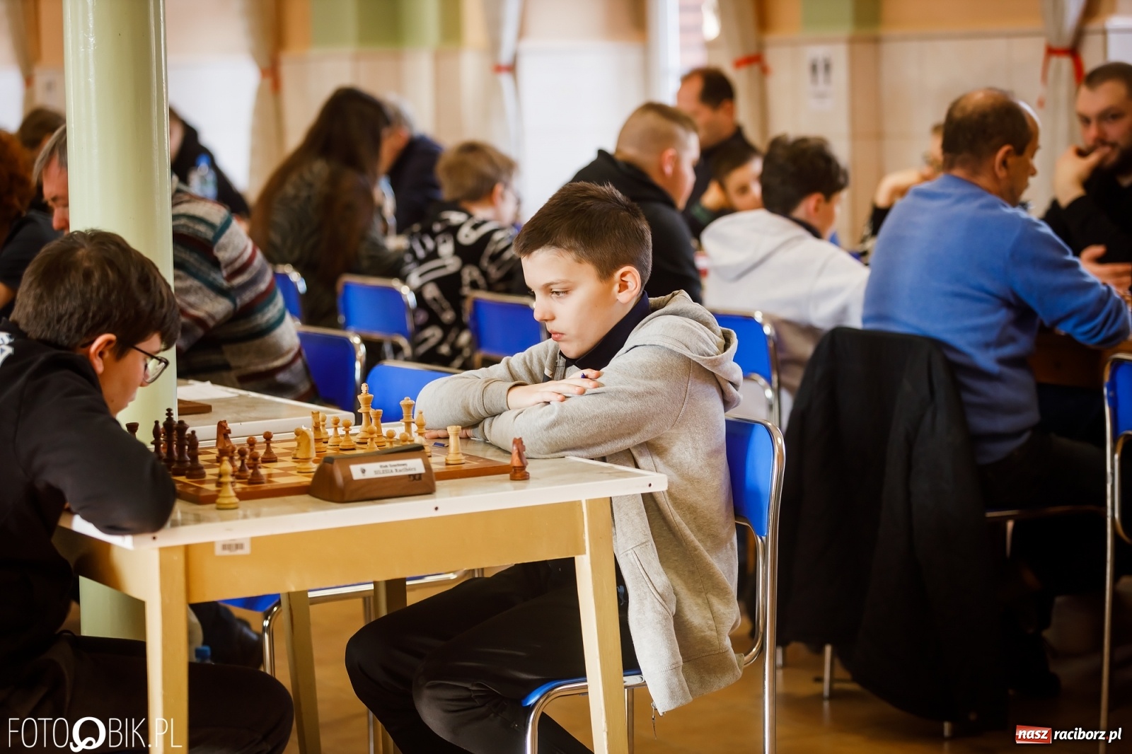 Zdjęcie w galerii na portalu naszraciborz.pl: Po raz XXI szachiści rywalizują o puchar prezydenta [FOTO] wiadomości z regionu