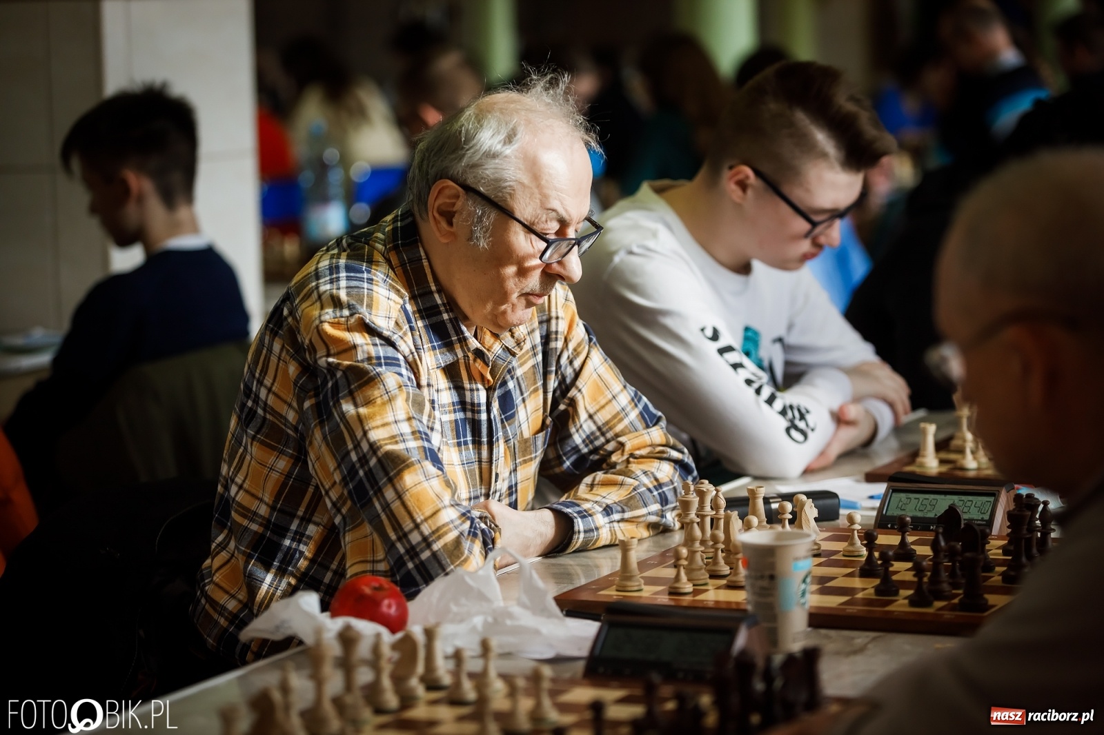 Zdjęcie w galerii na portalu naszraciborz.pl: Po raz XXI szachiści rywalizują o puchar prezydenta [FOTO] wiadomości z regionu