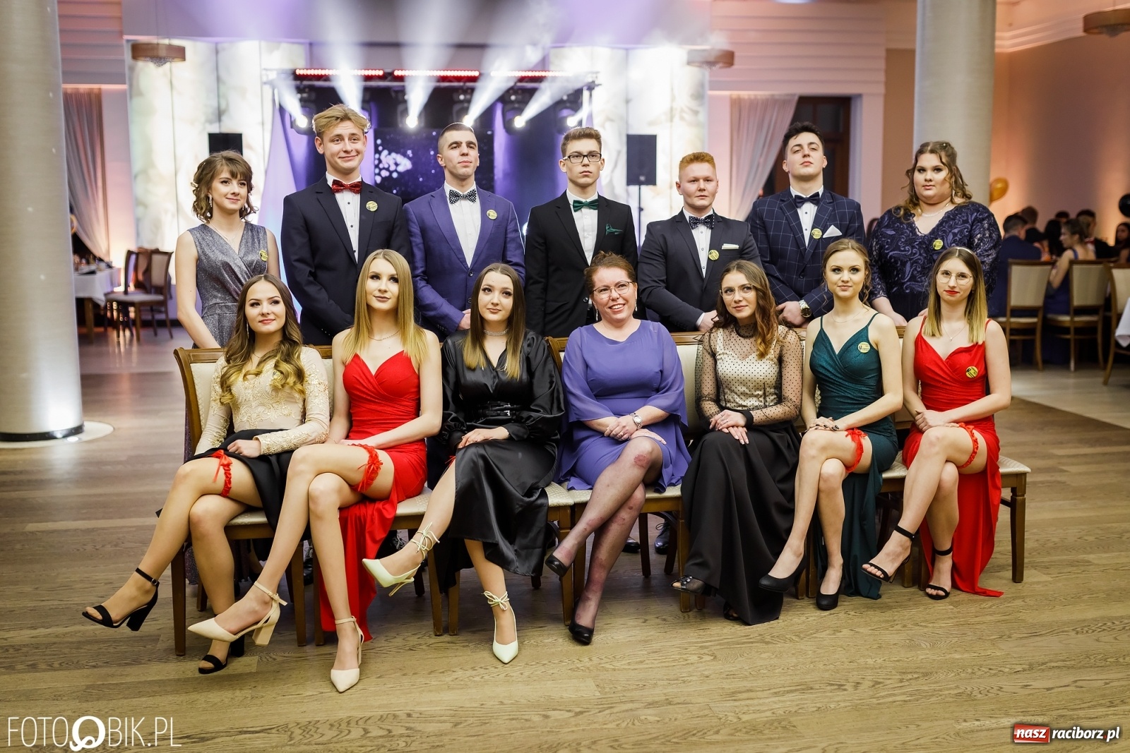 Zdjęcie w galerii na portalu naszraciborz.pl: Bal maturalny raciborskiego Ekonomika [FOTO i WIDEO] wiadomości z regionu