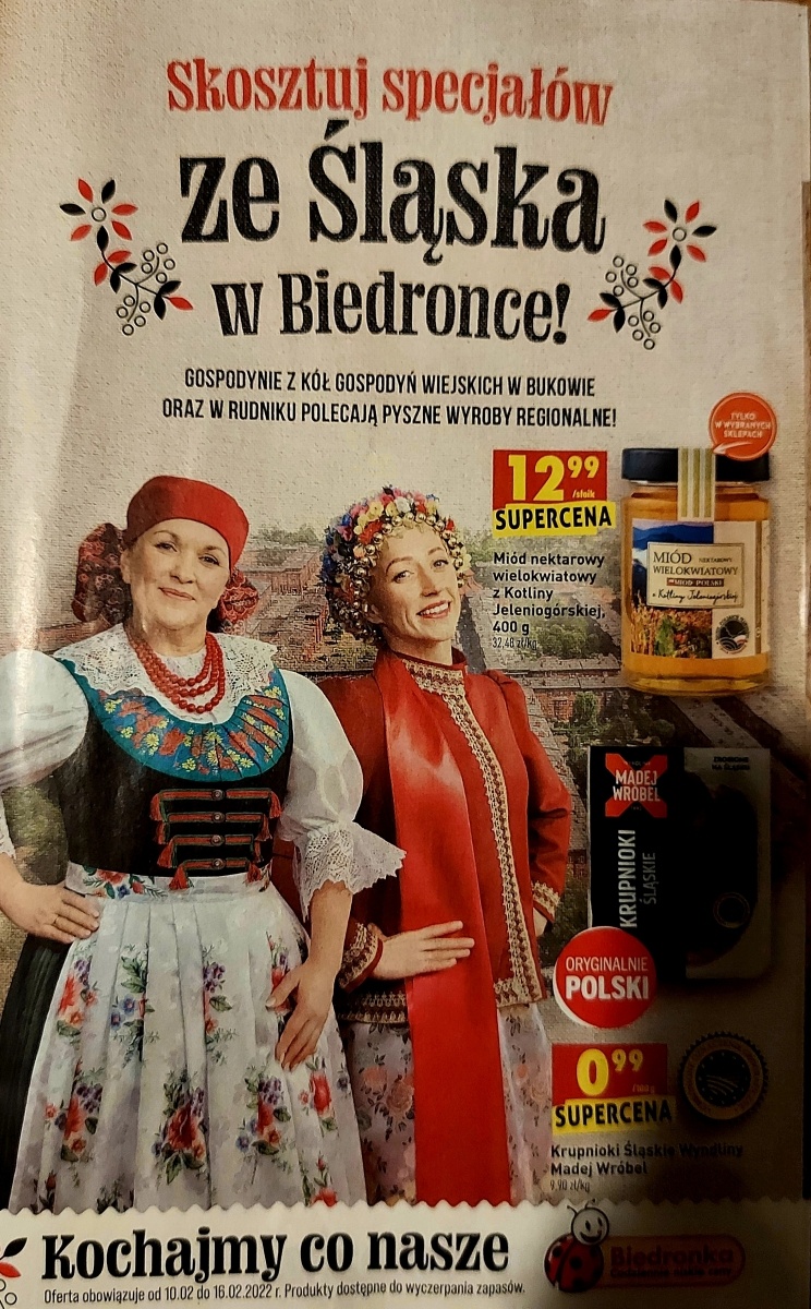 Zdjęcie w galerii na portalu naszraciborz.pl: Rudniczanki spod Raciborza wystąpiły w ogólnopolskiej reklamie Biedronki wiadomości z regionu