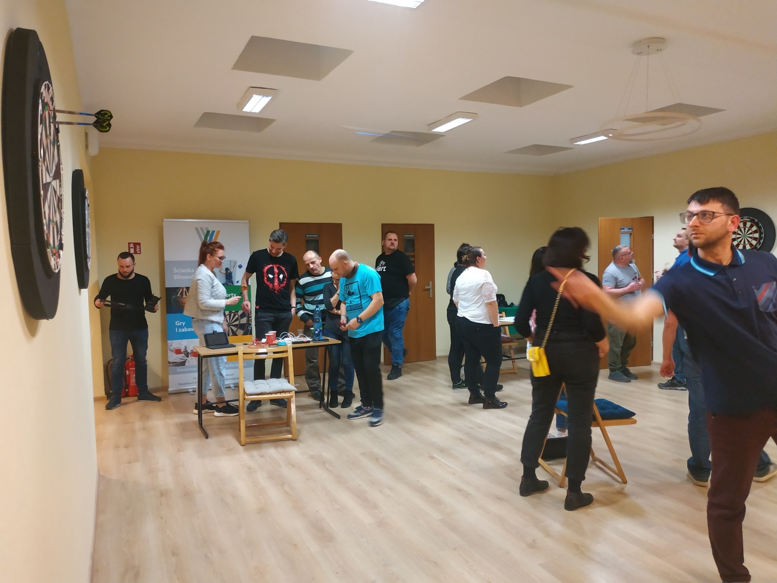 Zdjęcie w galerii na portalu naszraciborz.pl: Walentynkowy turniej darta w PCS wiadomości z regionu