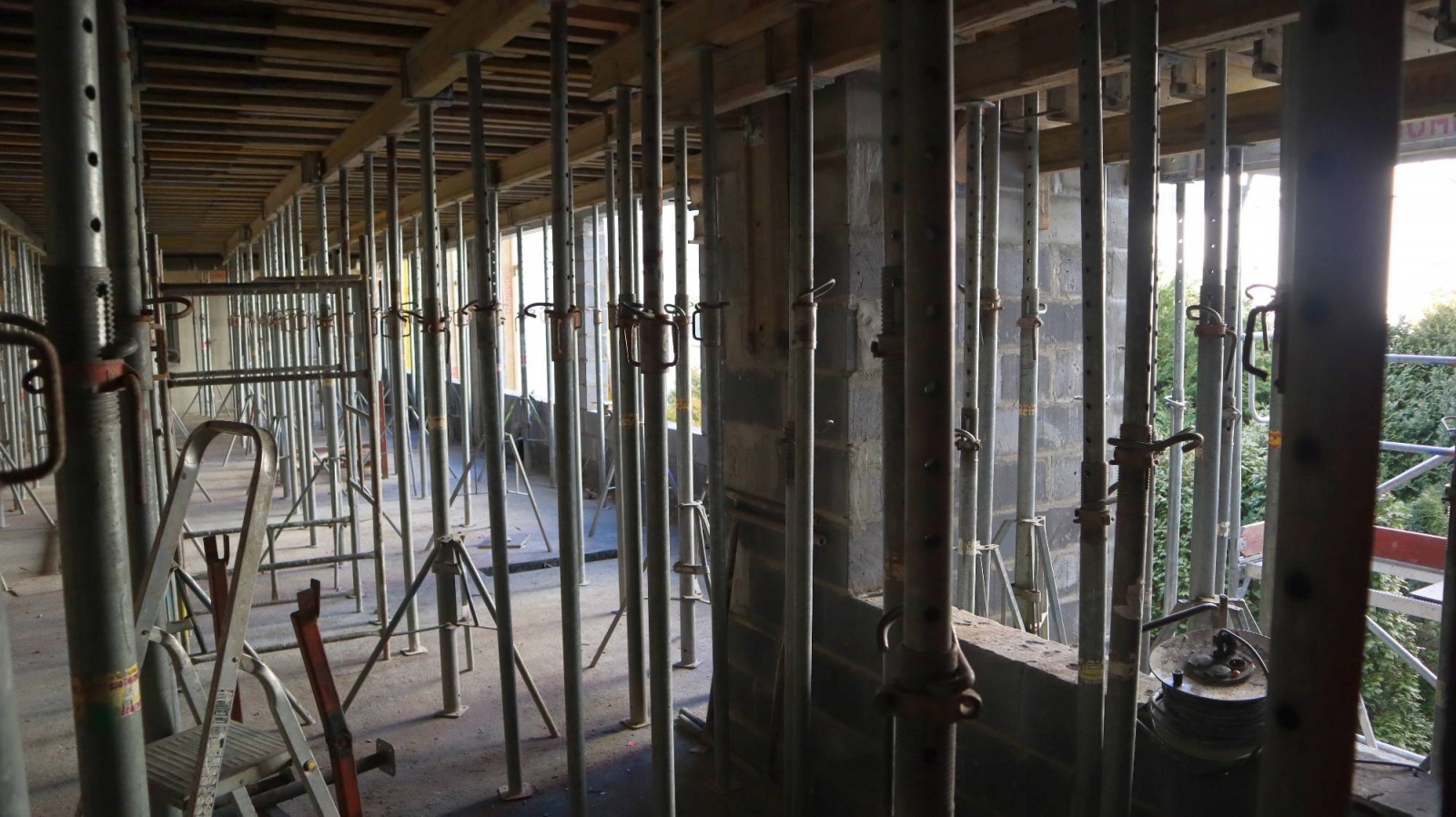 Zdjęcie w galerii na portalu naszraciborz.pl: Trwa budowa szpitalnego oddziału ratunkowego [FOTO] wiadomości z regionu