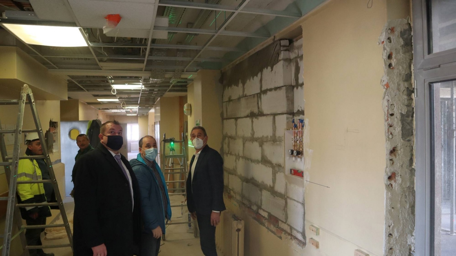 Zdjęcie w galerii na portalu naszraciborz.pl: Trwa budowa szpitalnego oddziału ratunkowego [FOTO] wiadomości z regionu