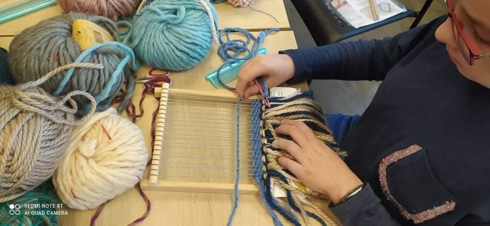 Zdjęcie w galerii na portalu naszraciborz.pl: Rzeźba, krosno i taniec. Ferie z RCK wiadomości z regionu