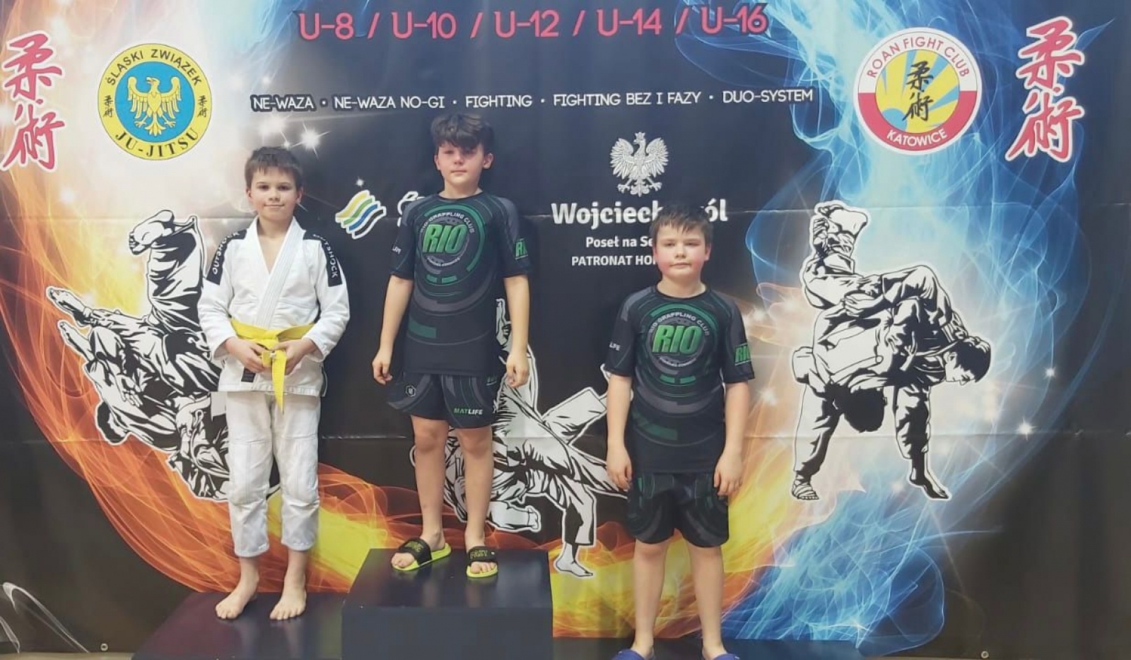 Zdjęcie w galerii na portalu naszraciborz.pl: Medale młodych Łamatorów w Katowicach wiadomości z regionu