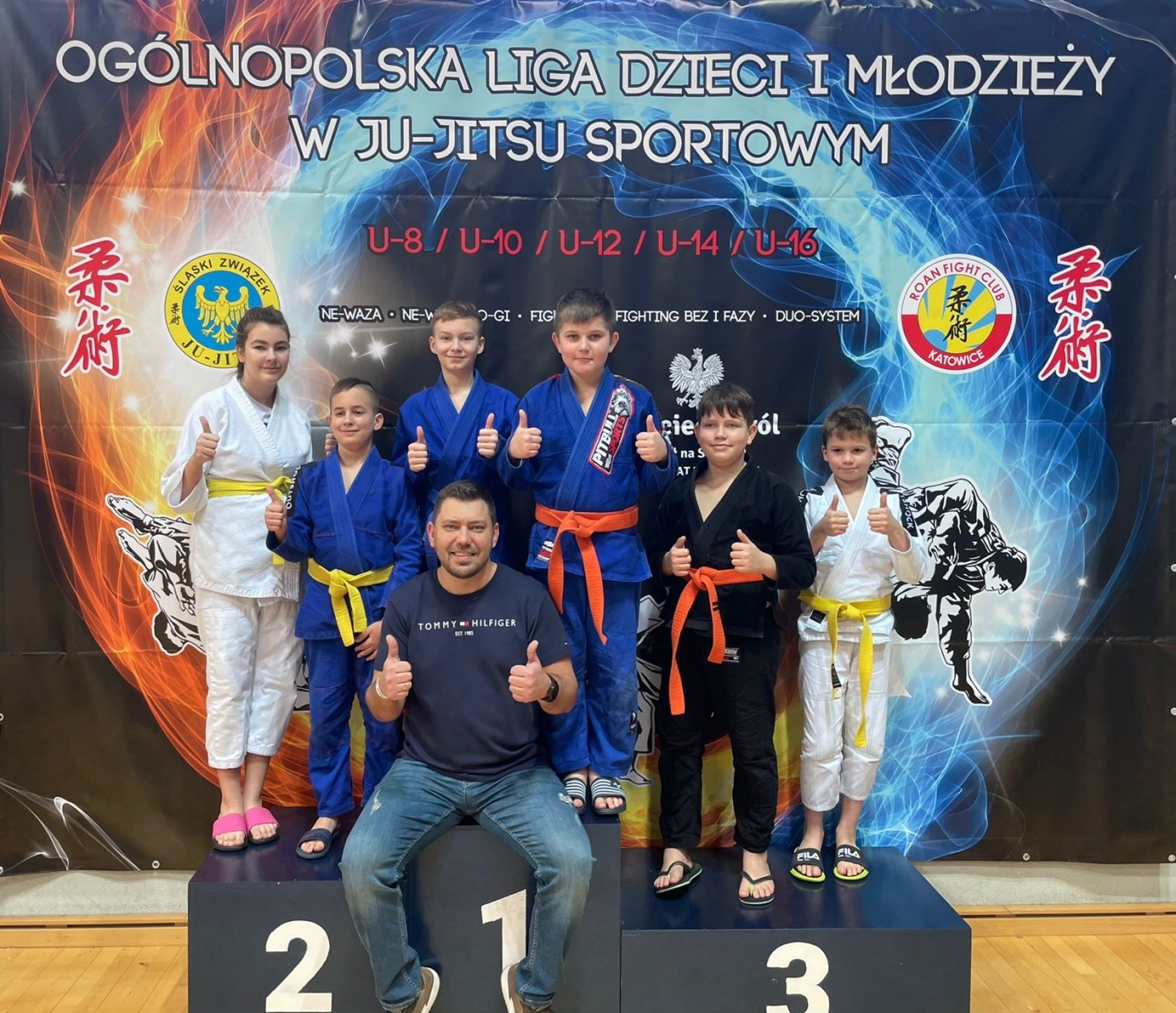 Zdjęcie w galerii na portalu naszraciborz.pl: Medale młodych Łamatorów w Katowicach wiadomości z regionu