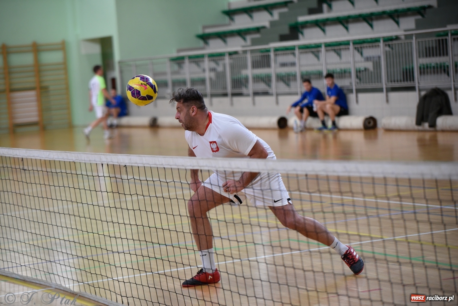 Zdjęcie w galerii na portalu naszraciborz.pl: Turniej siatkonogi w Arenie Rafako [FOTO] wiadomości z regionu