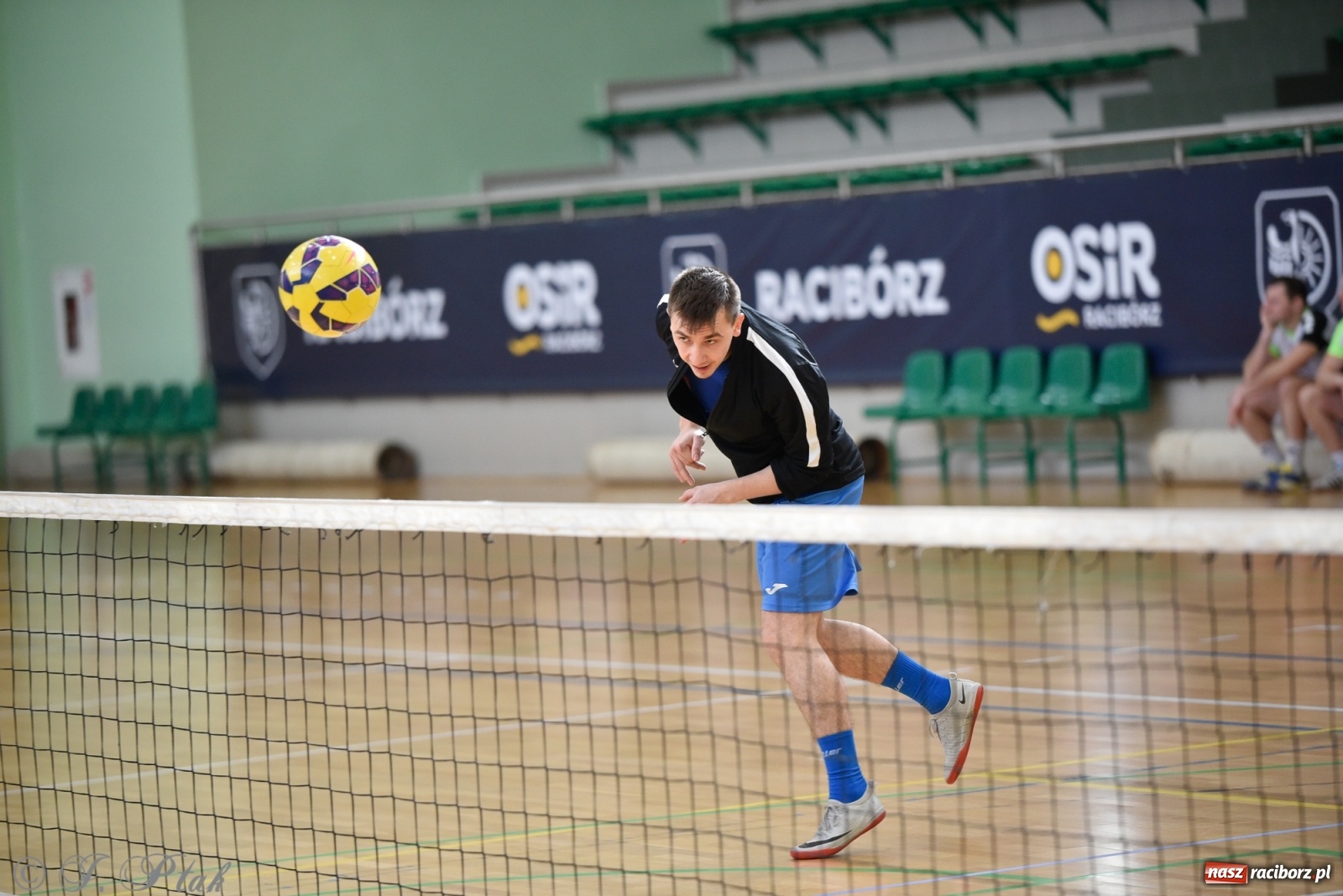 Zdjęcie w galerii na portalu naszraciborz.pl: Turniej siatkonogi w Arenie Rafako [FOTO] wiadomości z regionu