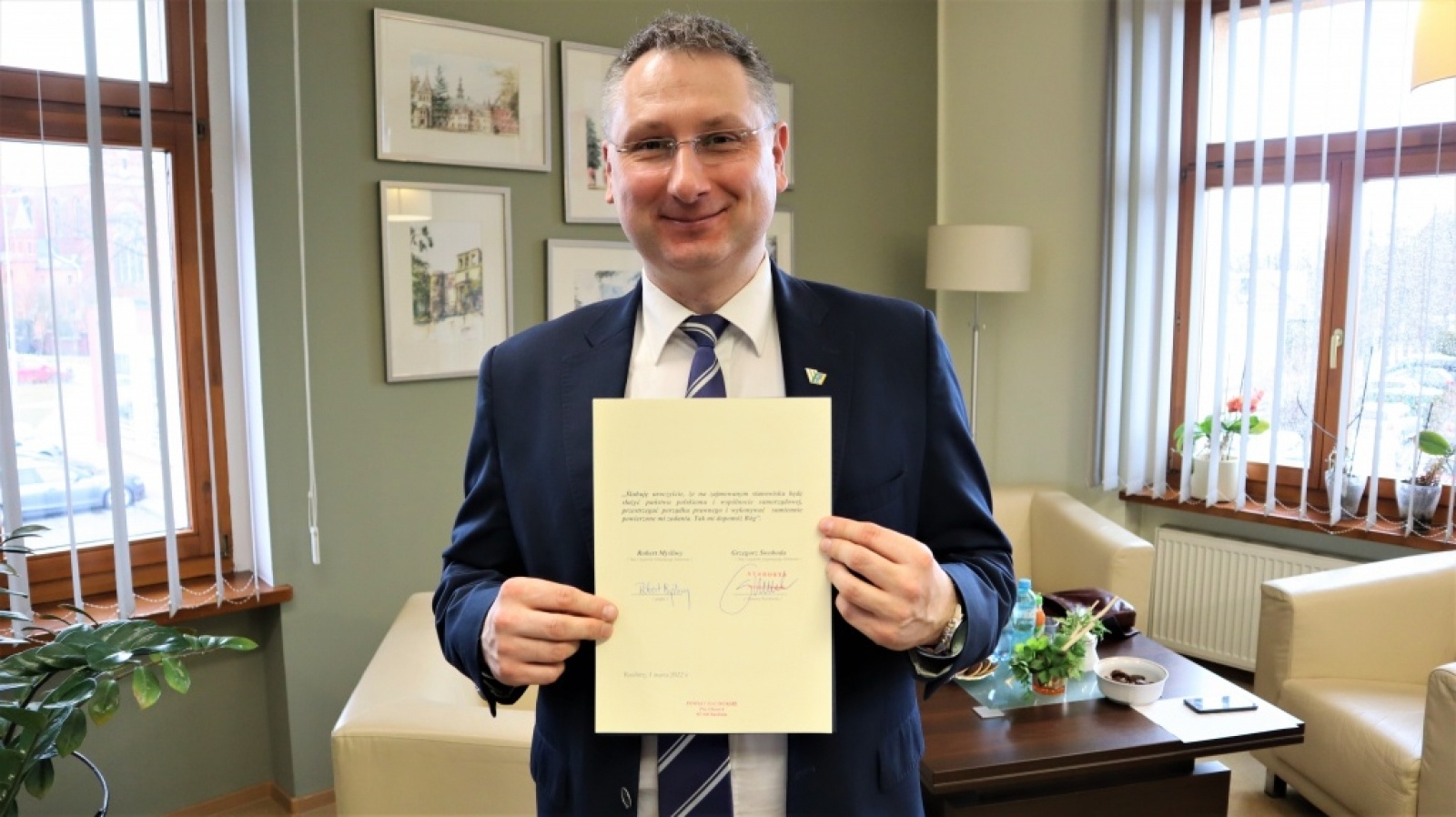 Zdjęcie w galerii na portalu naszraciborz.pl: Myśliwy złożył ślubowanie, w ZSO nr 1 konkurs wiadomości z regionu