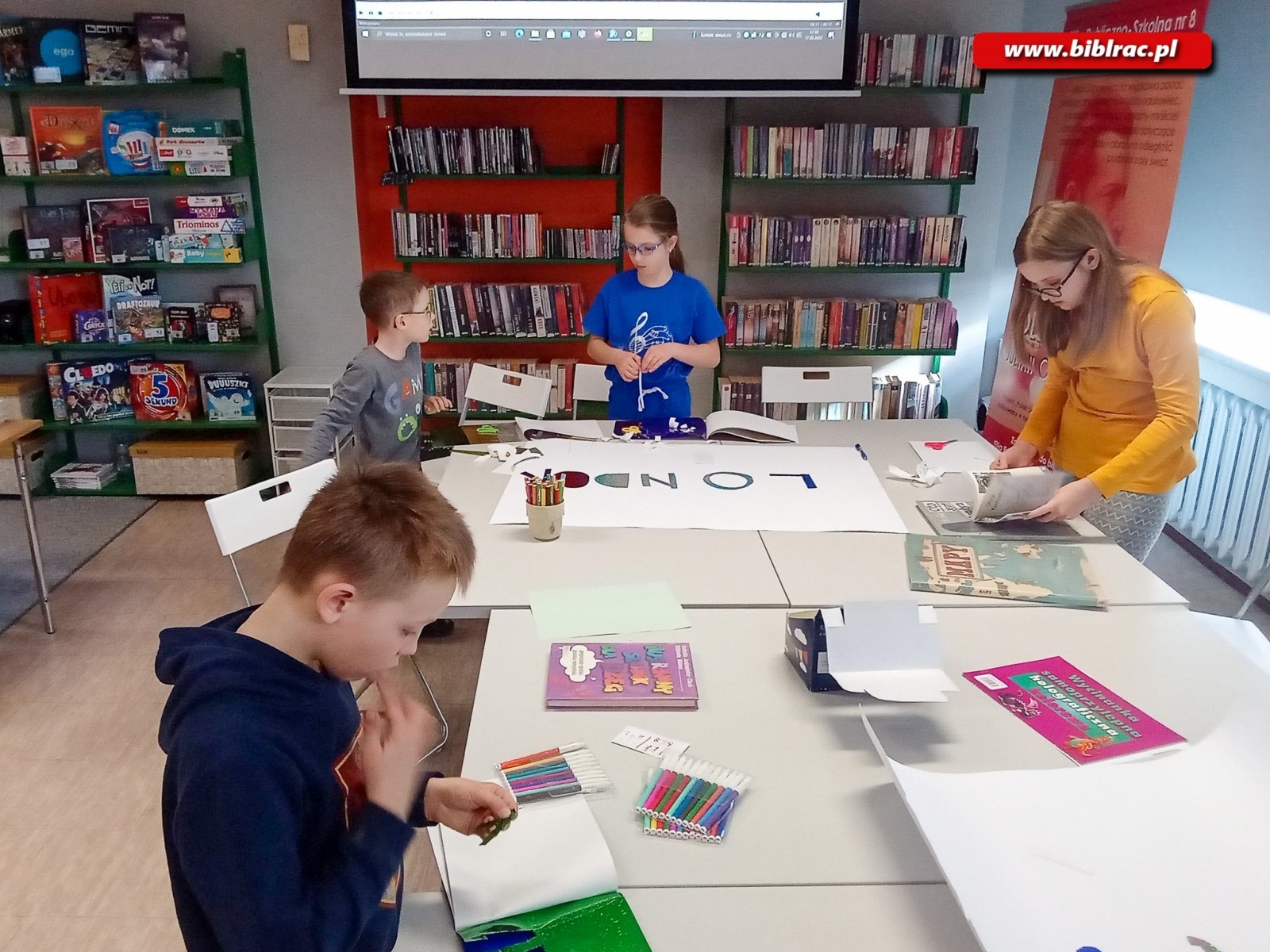 Zdjęcie w galerii na portalu naszraciborz.pl: Kulturalne ferie w dzielnicach w raciborską książnicą [FOTO] wiadomości z regionu