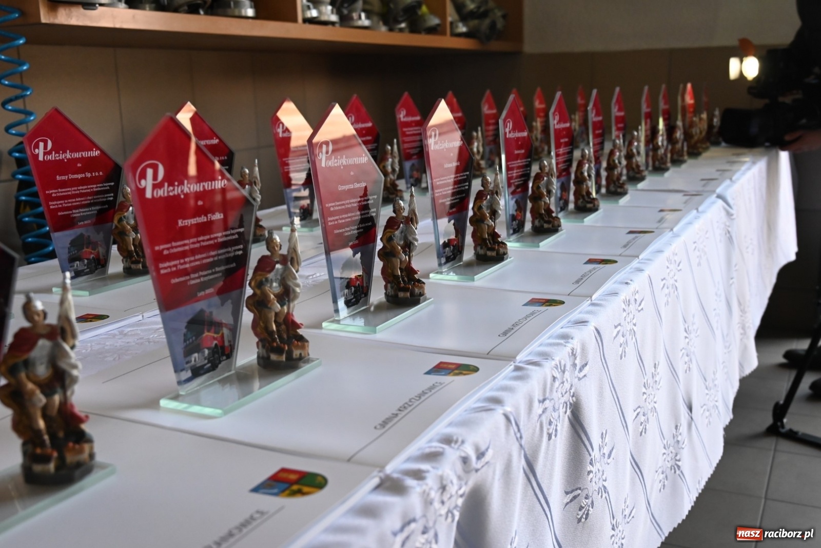 Zdjęcie w galerii na portalu naszraciborz.pl: Oficjalne przekazanie nowego wozu strażackiego dla OSP Bieńkowice wiadomości z regionu