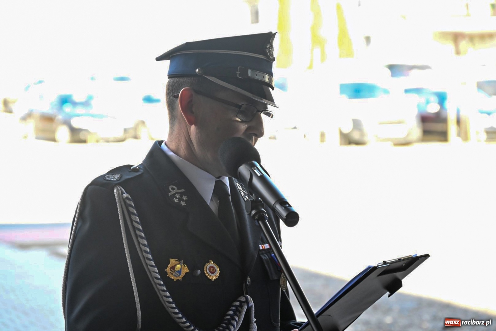 Zdjęcie w galerii na portalu naszraciborz.pl: Oficjalne przekazanie nowego wozu strażackiego dla OSP Bieńkowice wiadomości z regionu