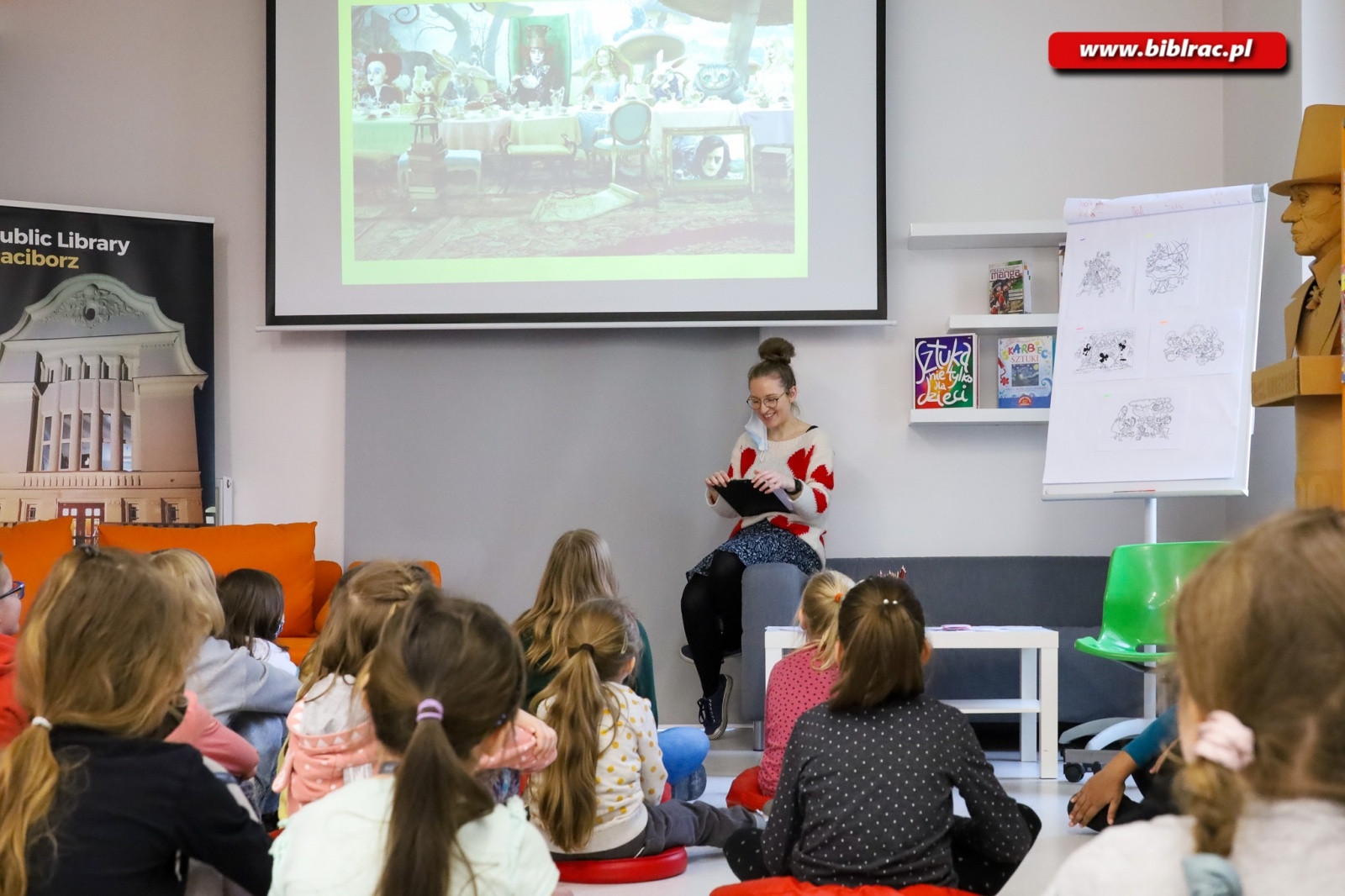 Zdjęcie w galerii na portalu naszraciborz.pl: Podróż do krainy czarów z raciborską biblioteką [FOTO] wiadomości z regionu