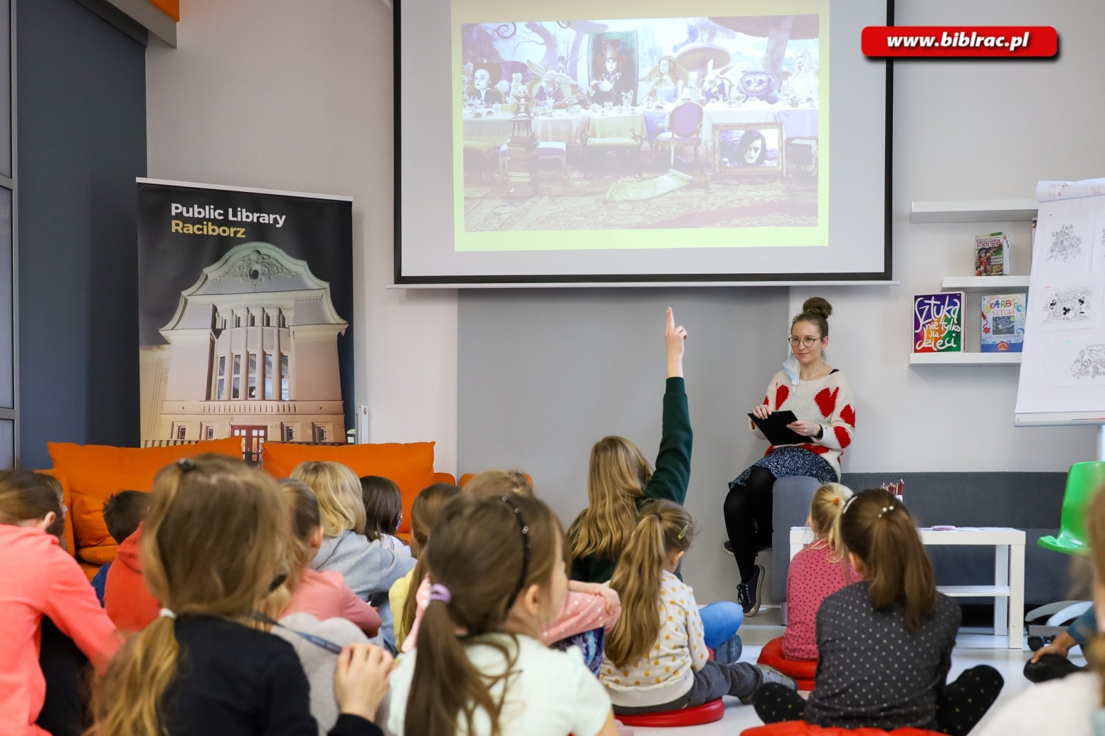 Zdjęcie w galerii na portalu naszraciborz.pl: Podróż do krainy czarów z raciborską biblioteką [FOTO] wiadomości z regionu