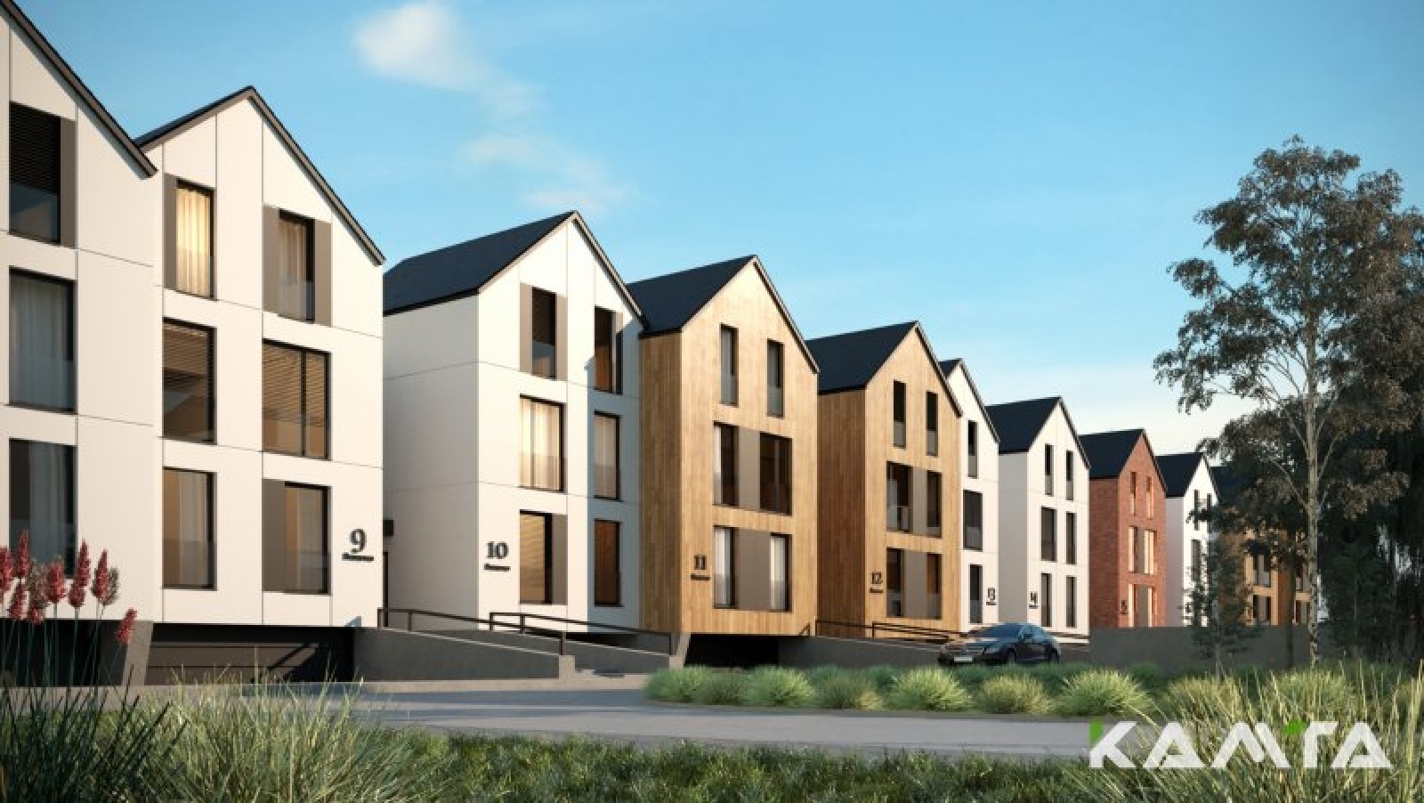 Zdjęcie w galerii na portalu naszraciborz.pl: W Raciborzu na Ostrogu powstanie nowe osiedle [WIZUALIZACJE] wiadomości z regionu