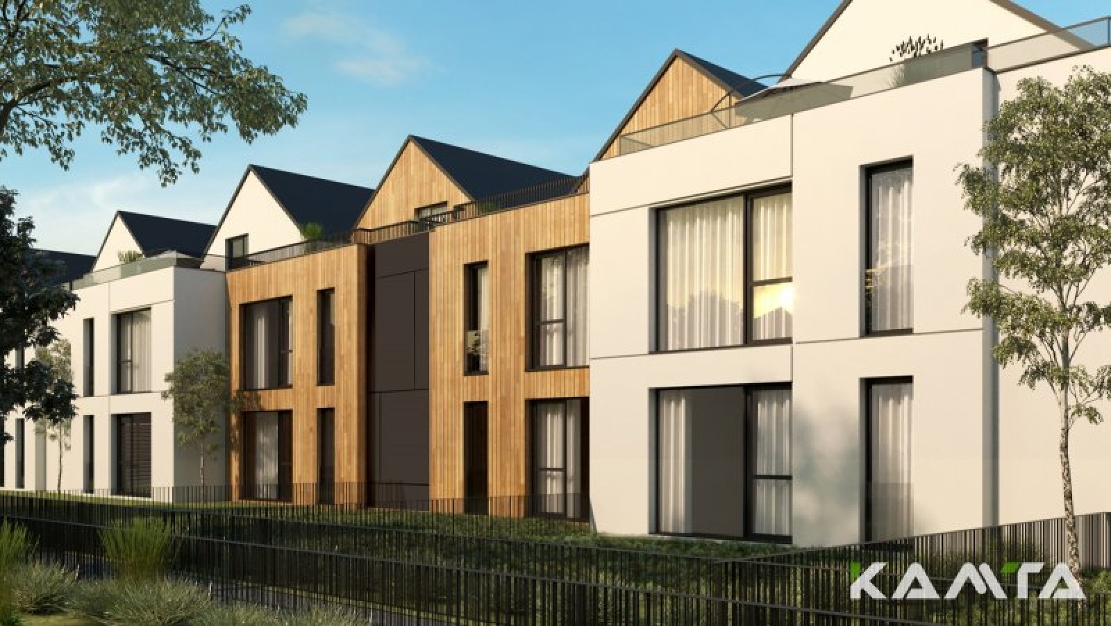 Zdjęcie w galerii na portalu naszraciborz.pl: W Raciborzu na Ostrogu powstanie nowe osiedle [WIZUALIZACJE] wiadomości z regionu