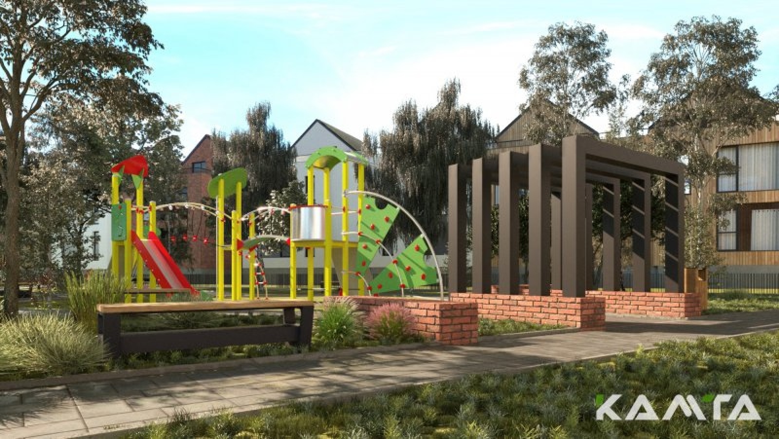 Zdjęcie w galerii na portalu naszraciborz.pl: W Raciborzu na Ostrogu powstanie nowe osiedle [WIZUALIZACJE] wiadomości z regionu