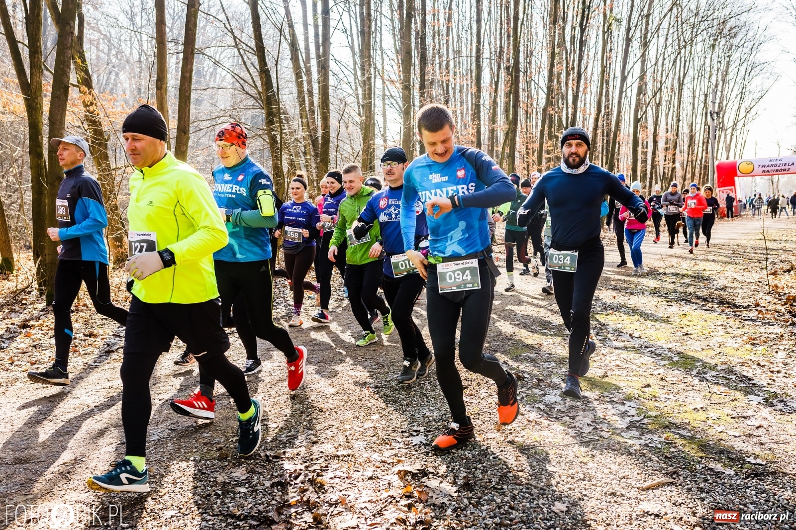 Zdjęcie w galerii na portalu naszraciborz.pl: X Bieg Twardziela. Roberto Dimiccoli i Michalina Janowska najlepsi [FOTO i WIDEO] wiadomości z regionu