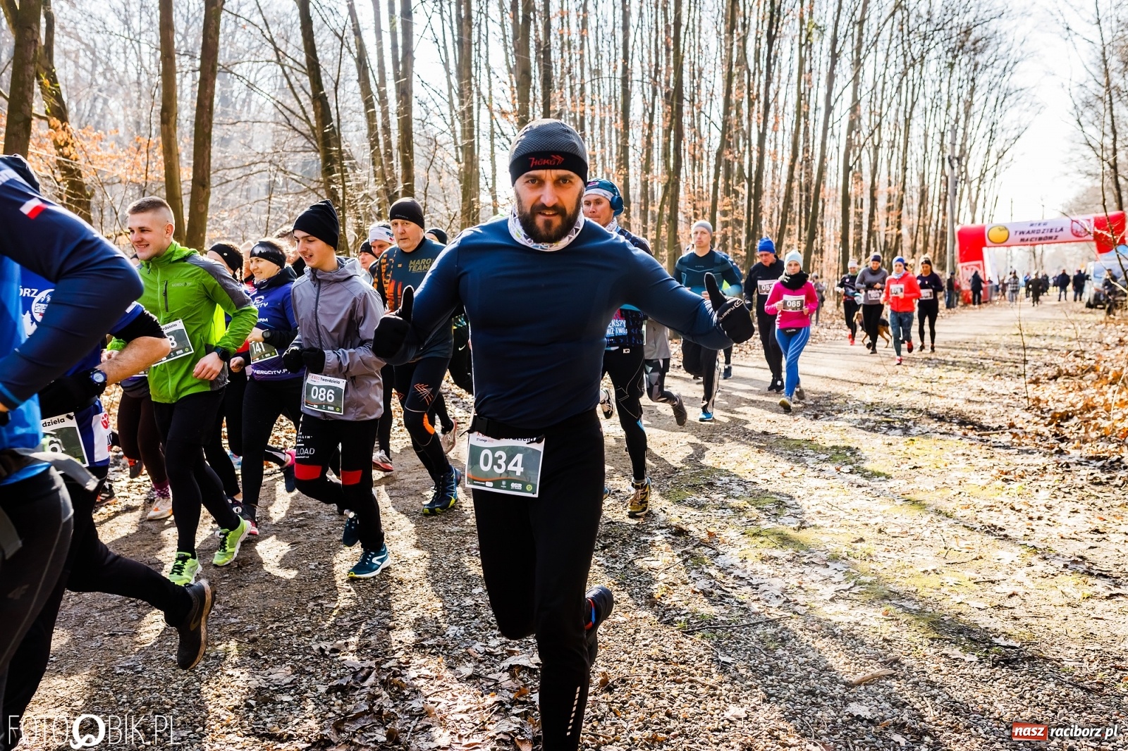 Zdjęcie w galerii na portalu naszraciborz.pl: X Bieg Twardziela. Roberto Dimiccoli i Michalina Janowska najlepsi [FOTO i WIDEO] wiadomości z regionu