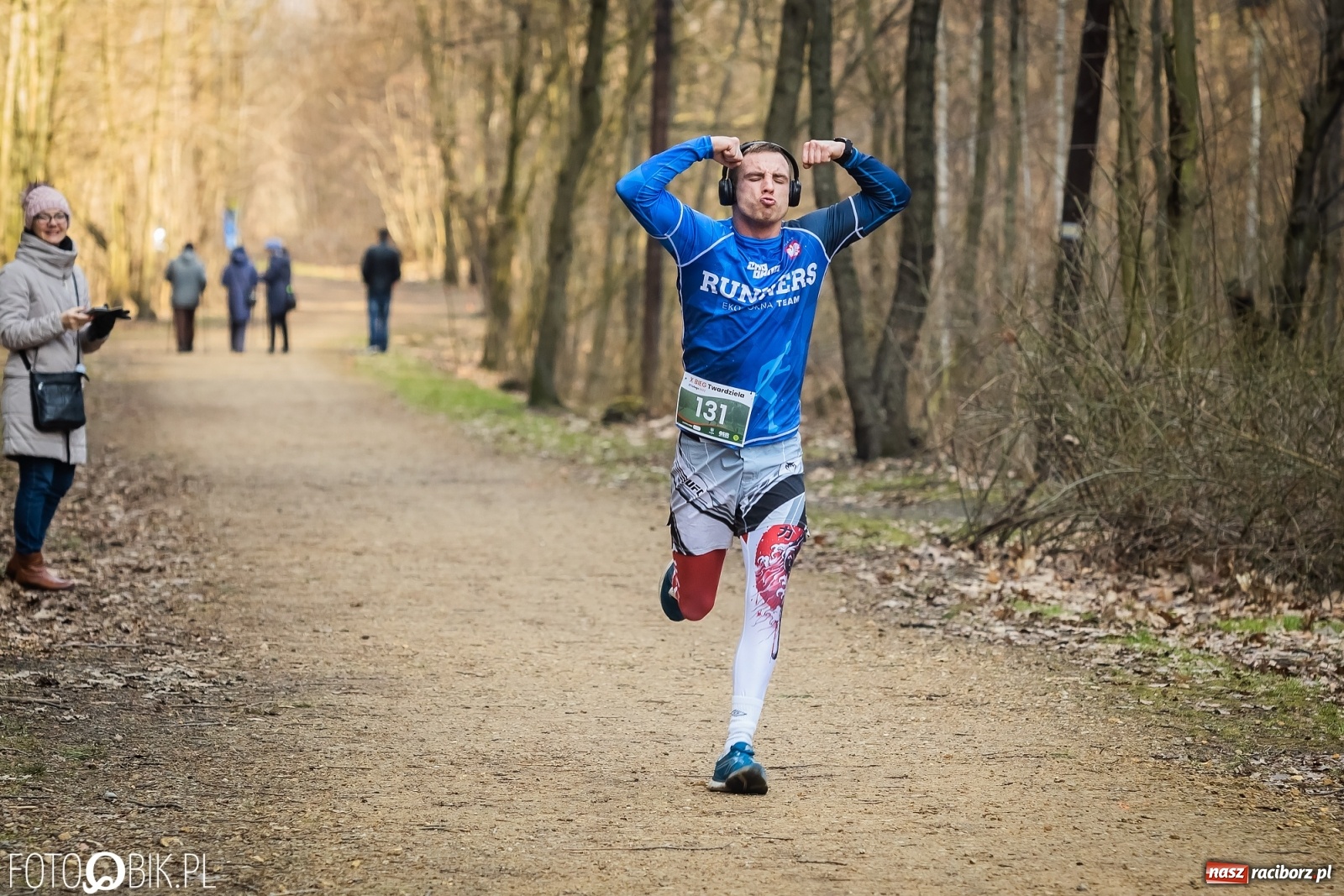 Zdjęcie w galerii na portalu naszraciborz.pl: X Bieg Twardziela. Roberto Dimiccoli i Michalina Janowska najlepsi [FOTO i WIDEO] wiadomości z regionu