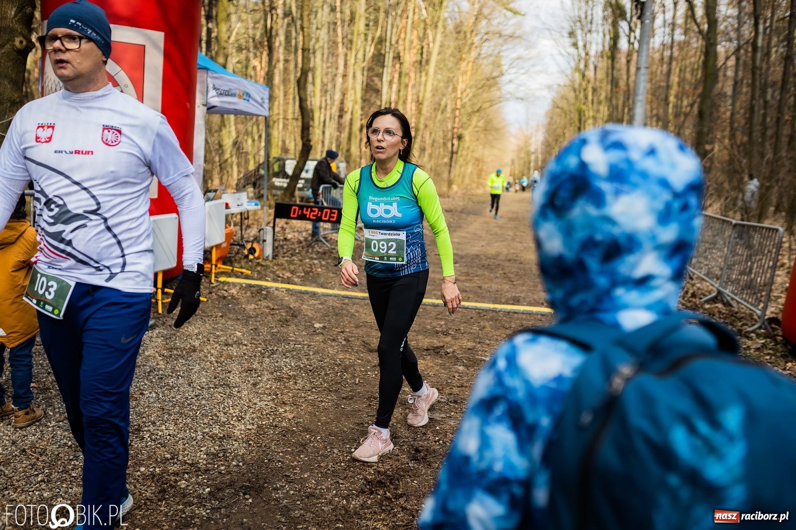 Zdjęcie w galerii na portalu naszraciborz.pl: X Bieg Twardziela. Roberto Dimiccoli i Michalina Janowska najlepsi [FOTO i WIDEO] wiadomości z regionu